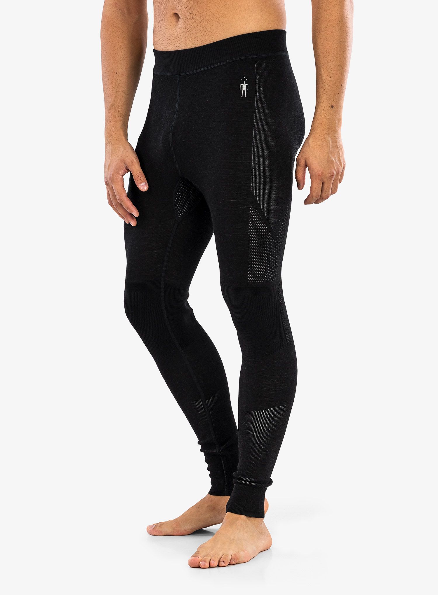 Термолегінси Smartwool Intraknit Thermal Merino Base Layer Bottom - black/white