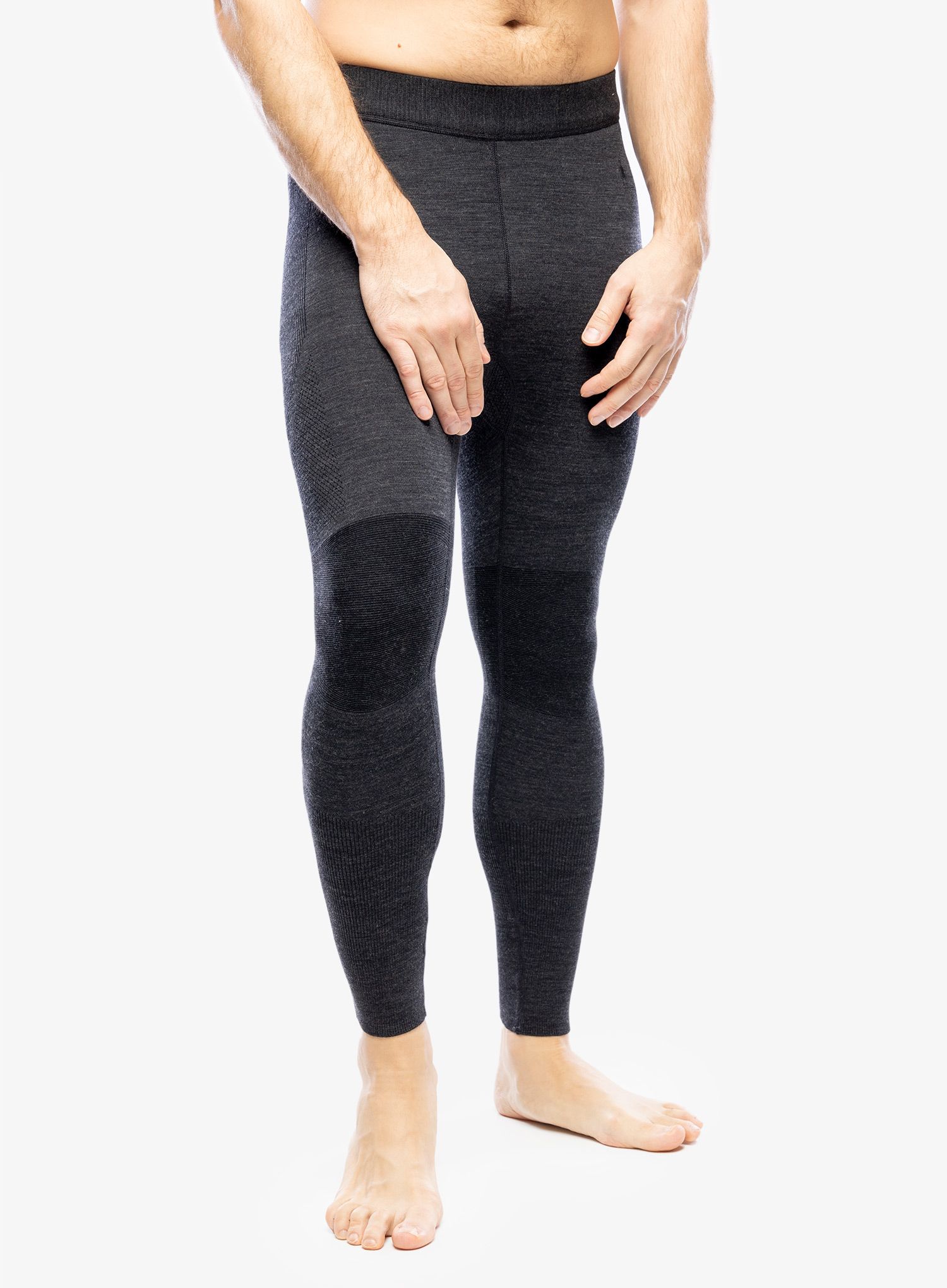Термолегінси Smartwool Intraknit Thermal Merino Base Layer Bottom - charcoal heather/black