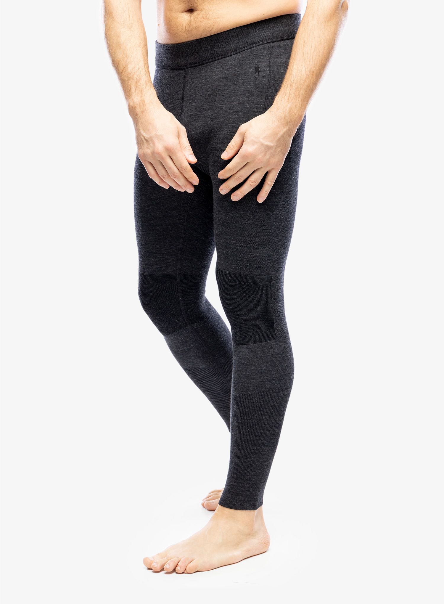 Термолегінси Smartwool Intraknit Thermal Merino Base Layer Bottom - charcoal heather/black