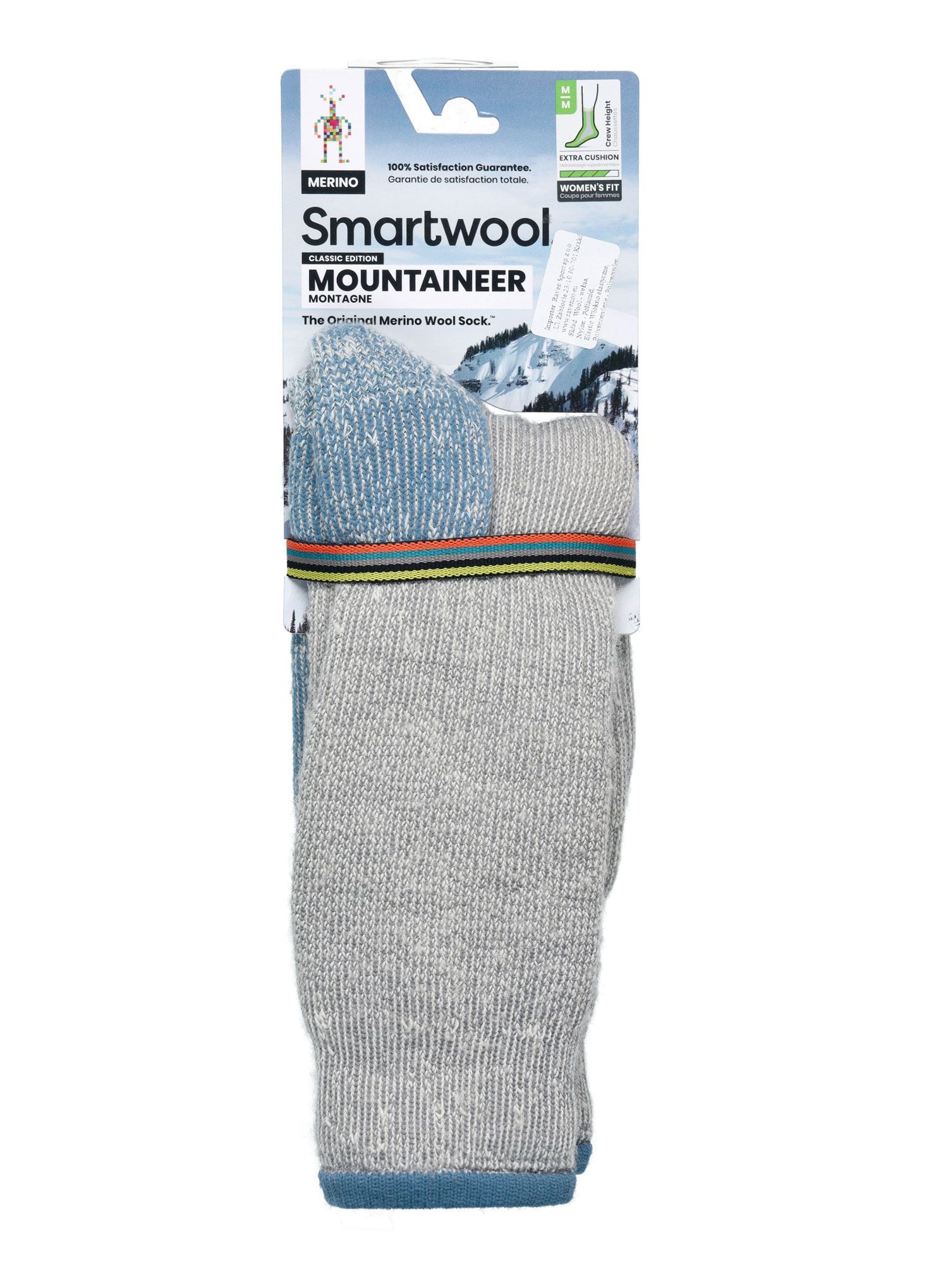Шкарпетки туристичні жіночі Smartwool MTN Classic Edition MC - l.gray