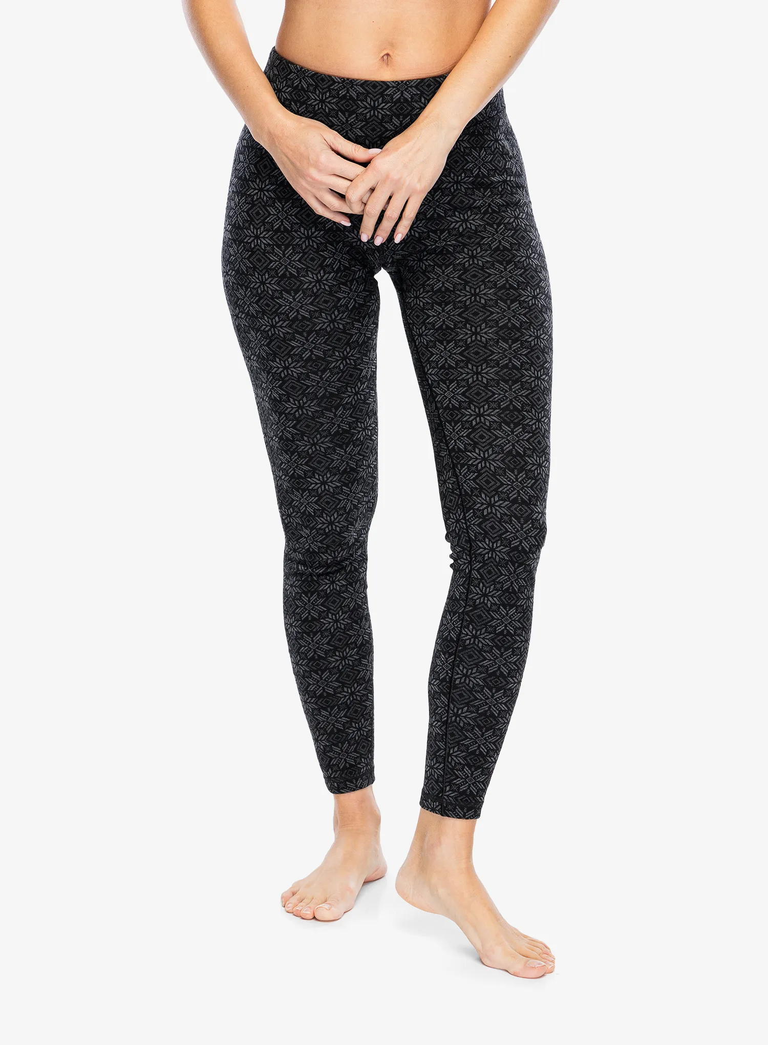 Термолегінси жіночі Smartwool Merino 250 Baselayer Bottom - black digi snow
