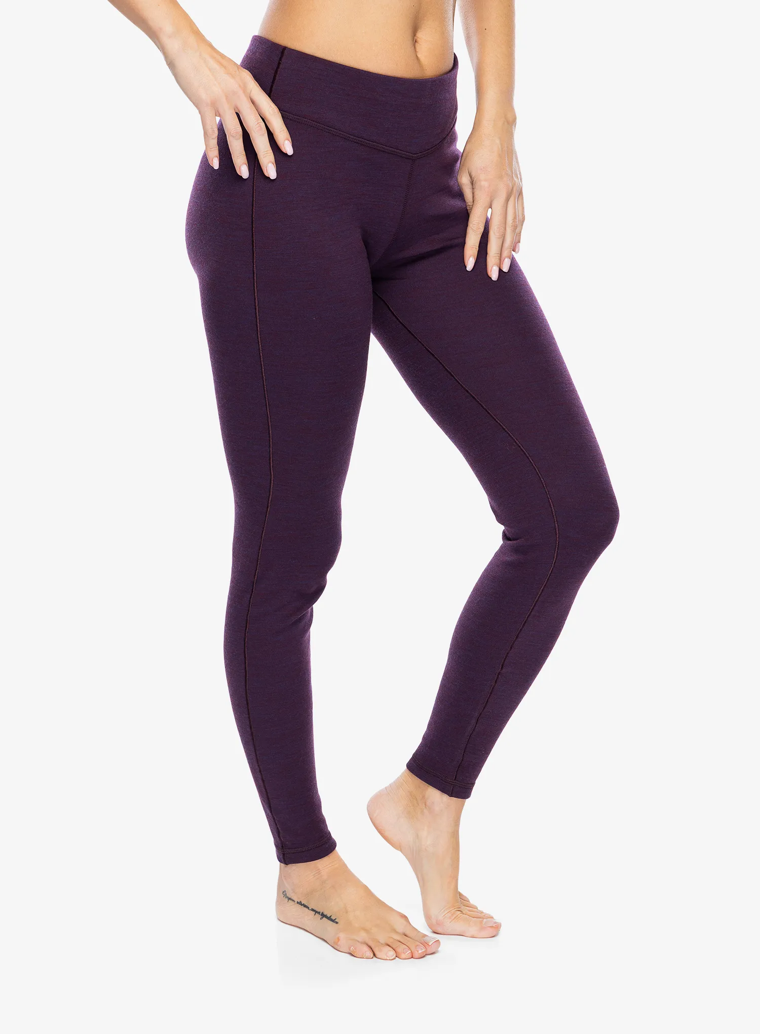 Термолегінси жіночі Smartwool Merino 250 Baselayer Bottom - purple iris h
