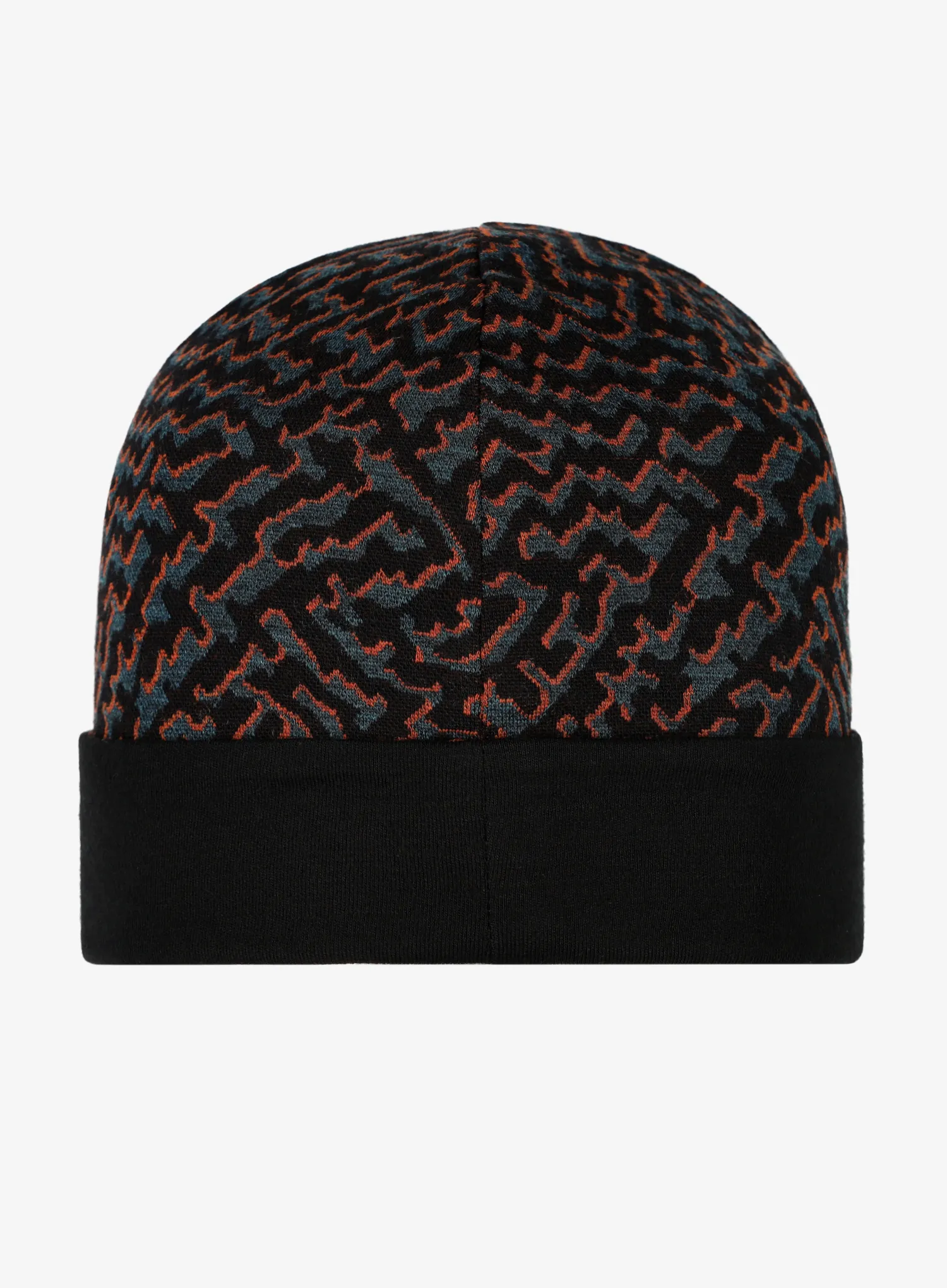 Шапка зимова Smartwool Merino 250 Cuffed Beanie - black retro line
