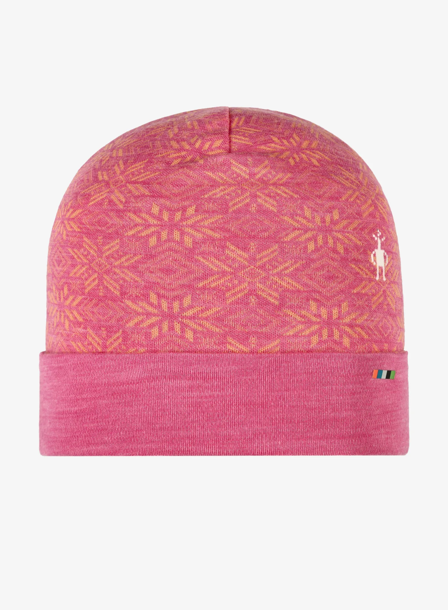 Шапка зимова Smartwool Merino 250 Cuffed Beanie - garden pink digi snow