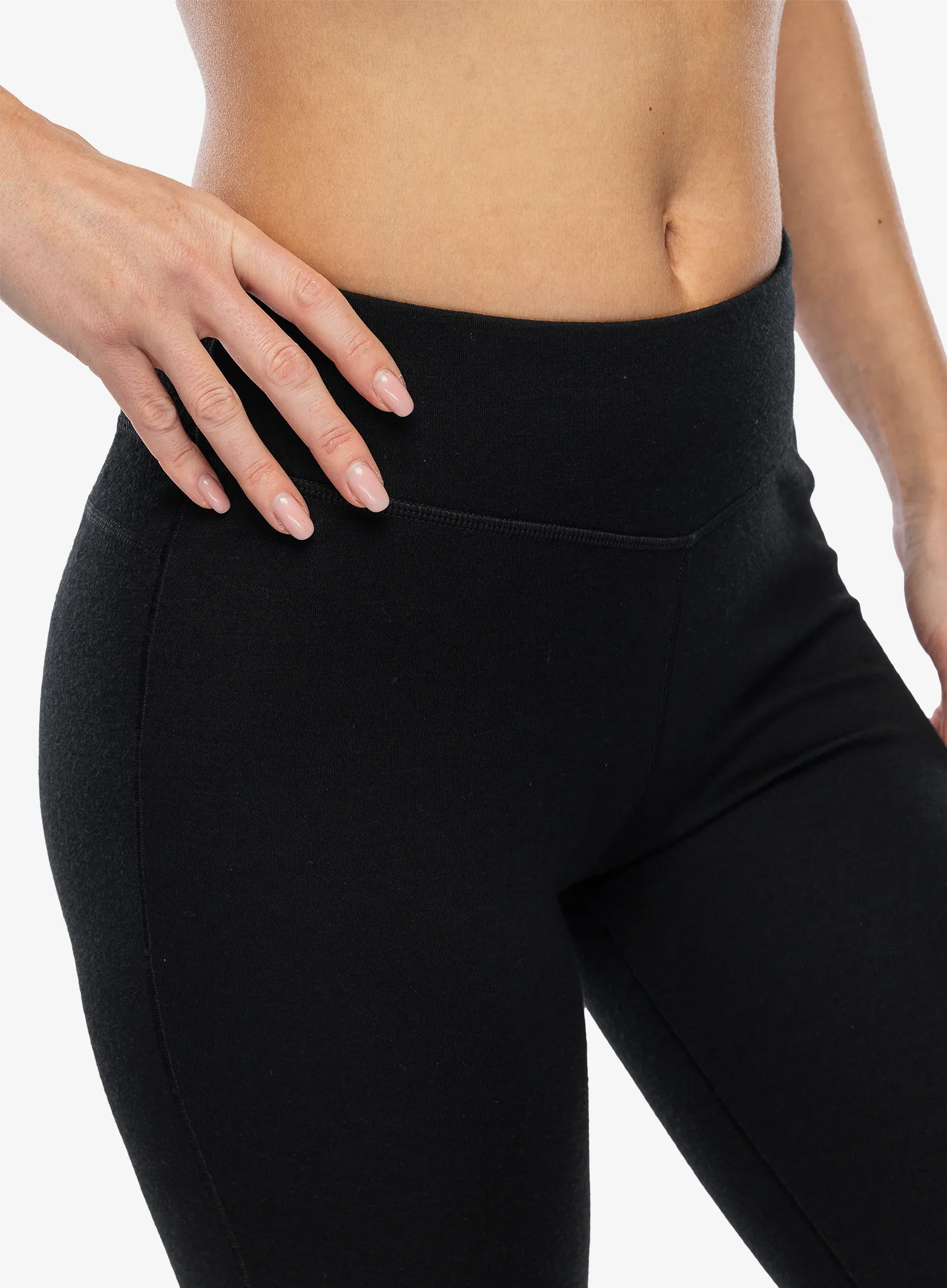 Термолосини жіночі Smartwool Merino 250 Baselayer 3/4 Bottom - black