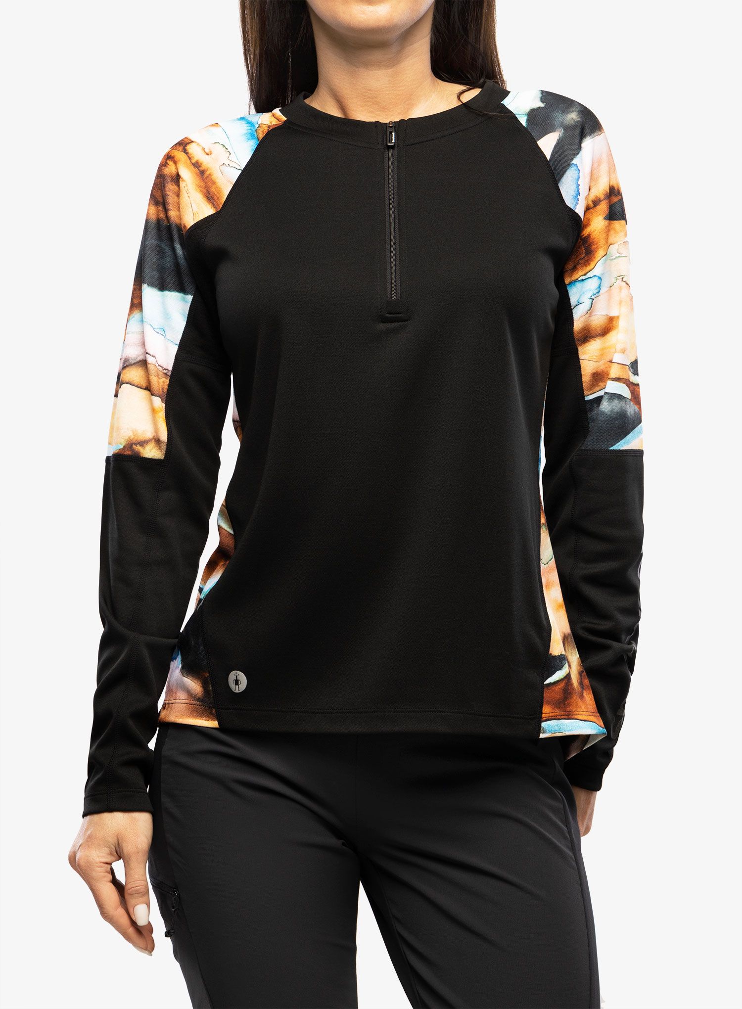 Жіноча велокофта Smartwool Mountain Bike LS Jersey - black
