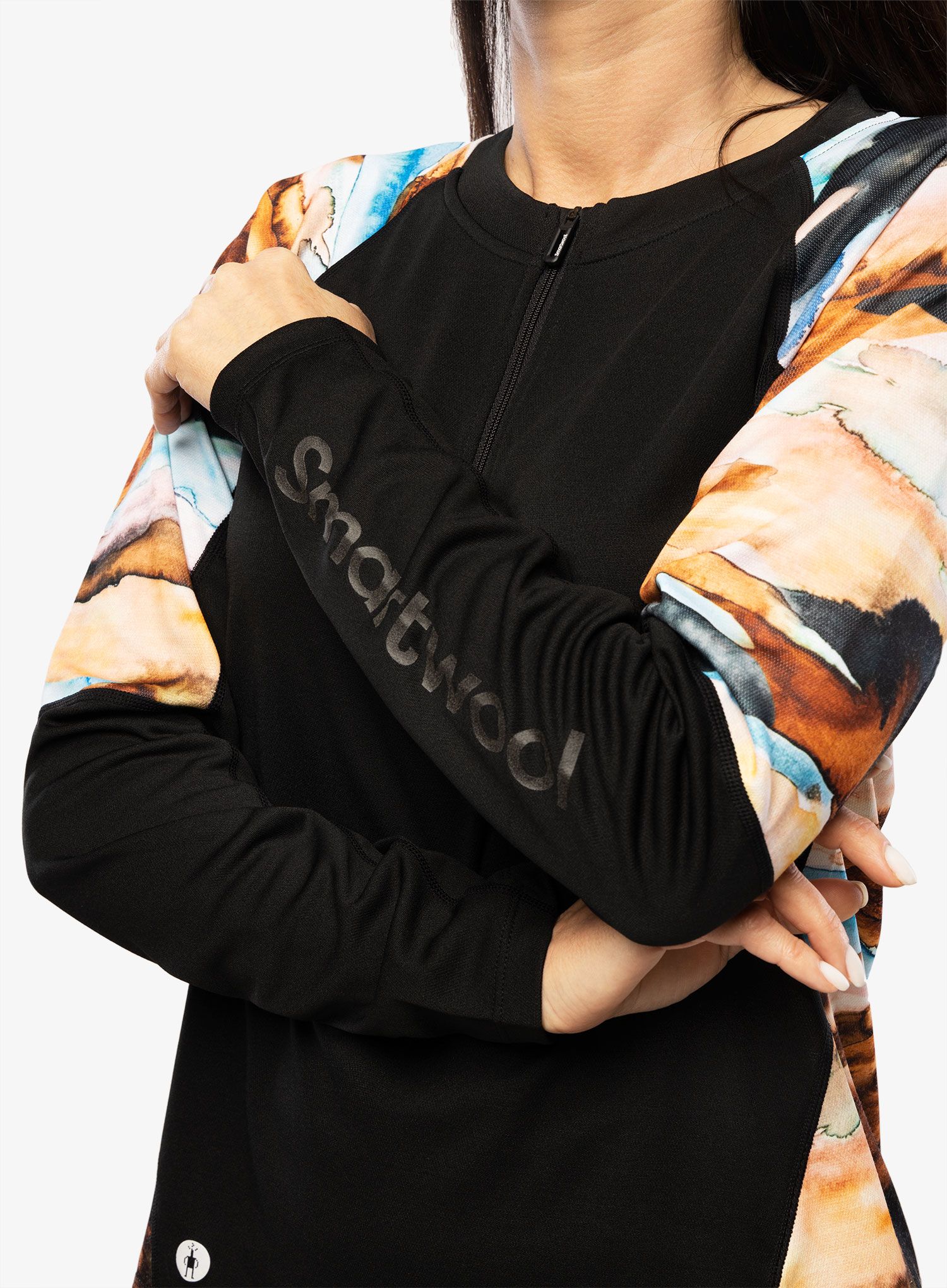 Жіноча велокофта Smartwool Mountain Bike LS Jersey - black