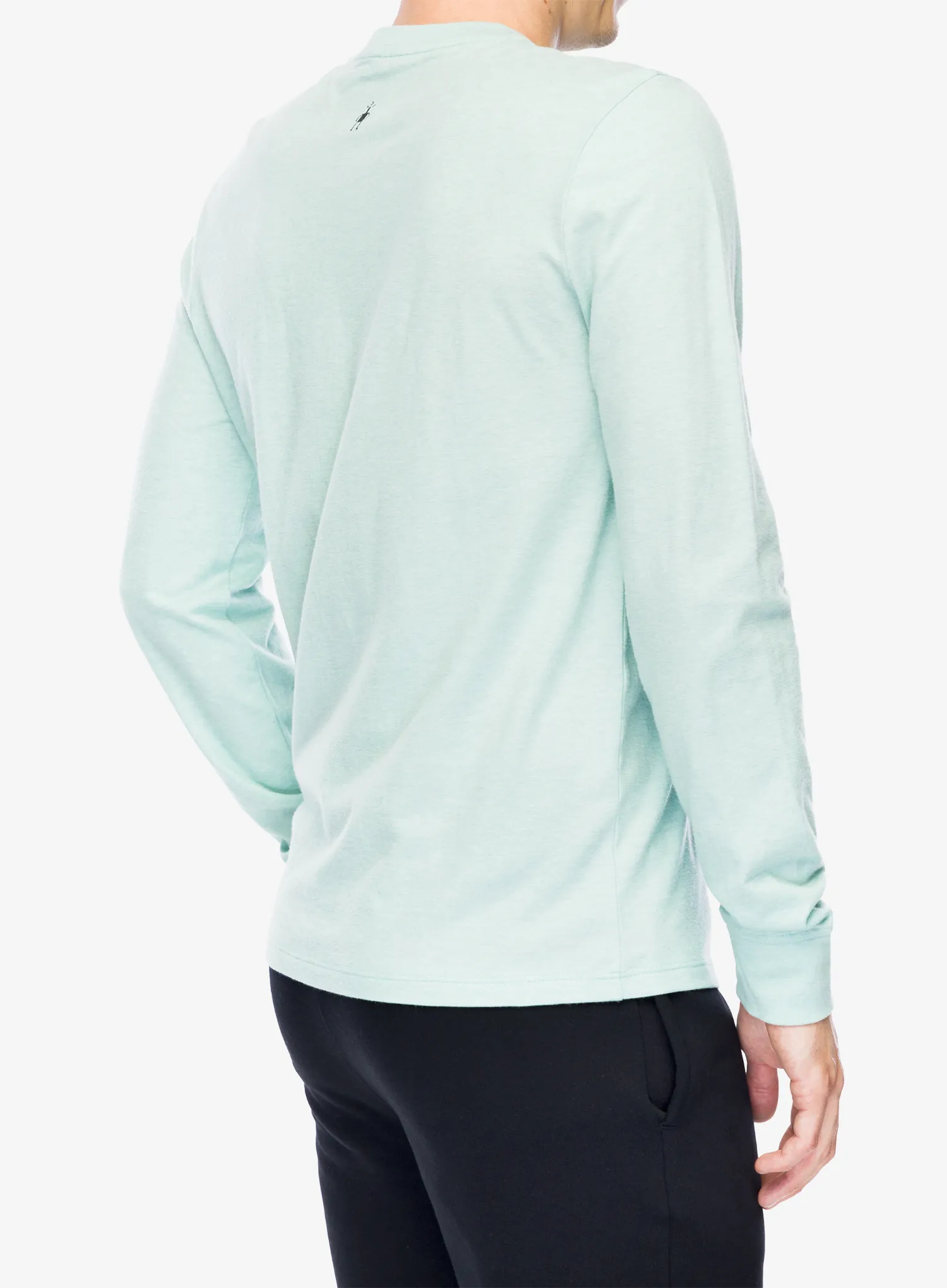 Кофта без каптура Smartwool Original Shred Graphic Long Sleeve Tee - arctic green