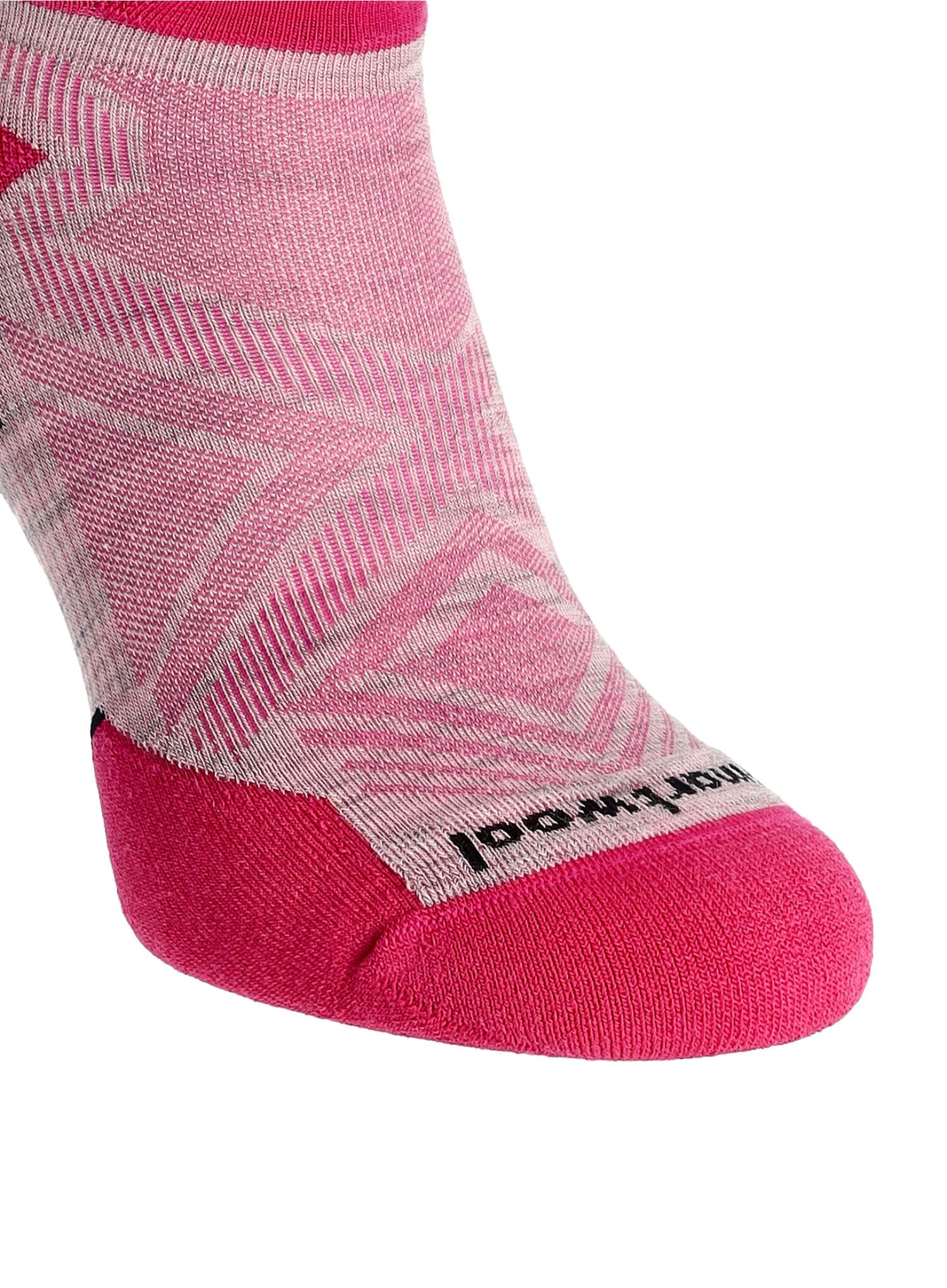 Шкарпетки для бігу жіночі Smartwool Run Targeted Cushion Low Socks - ash/power pink
