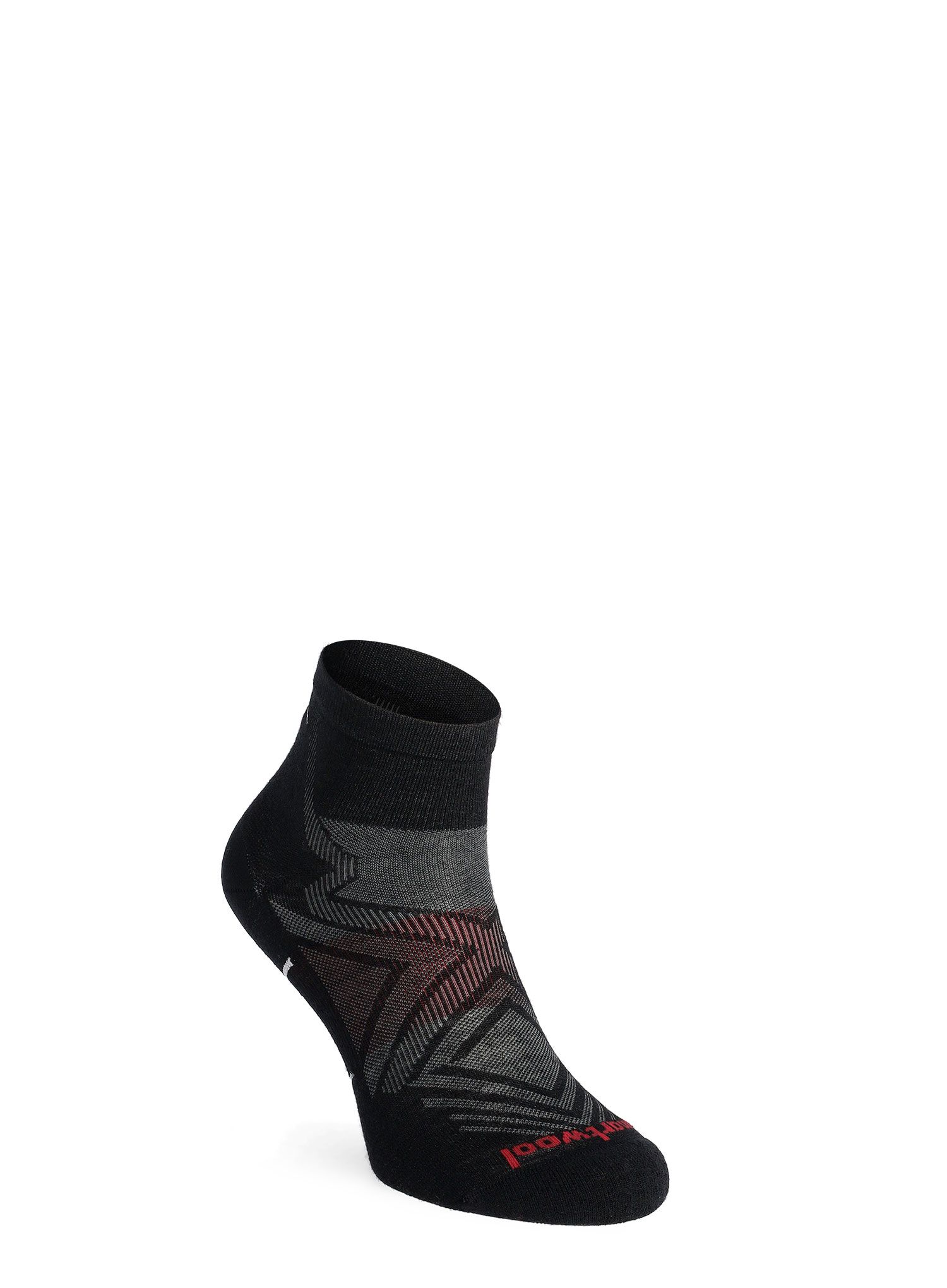 Шкарпетки для бігу Smartwool Run Zero Cushion Ankle  - black