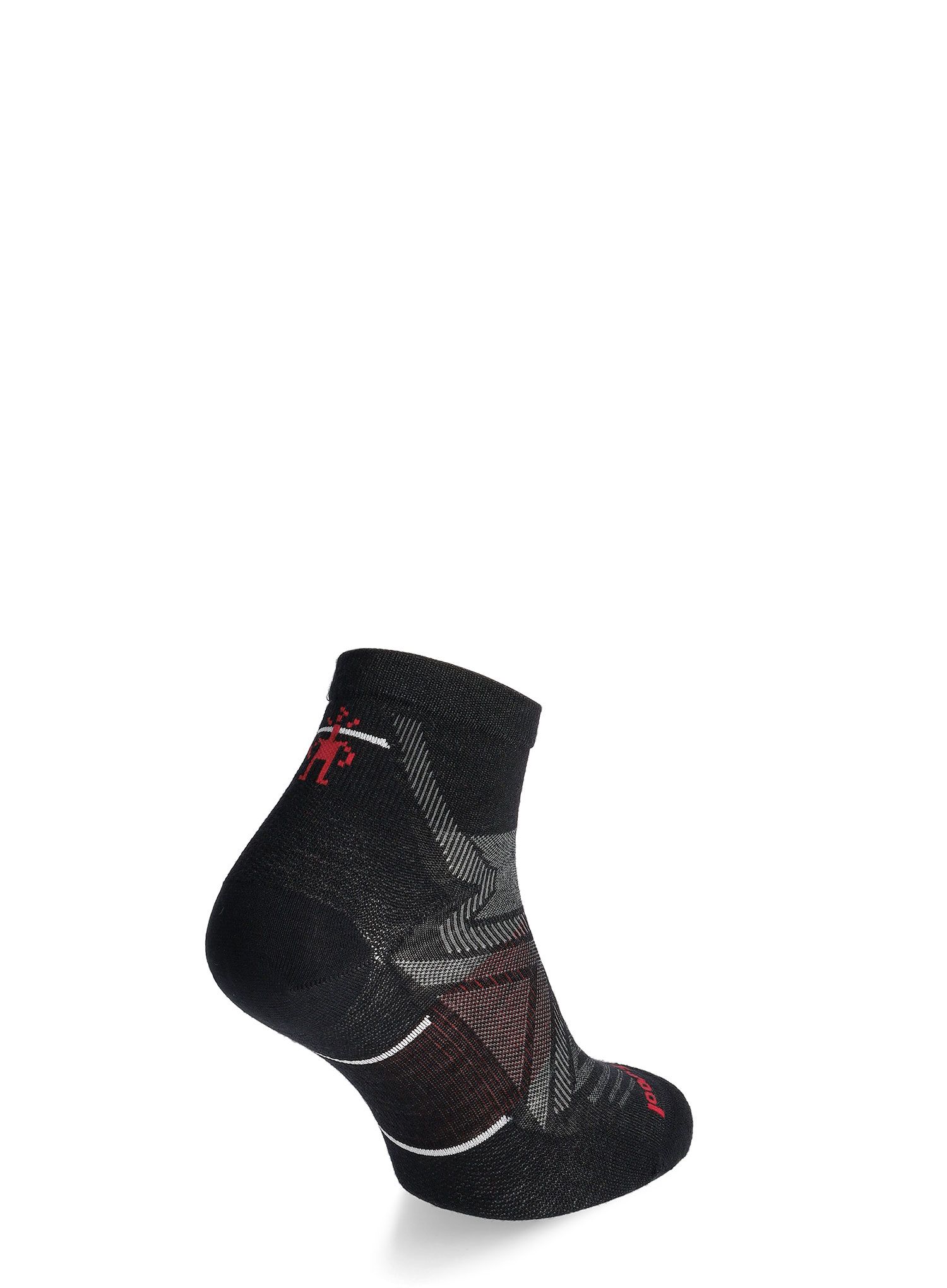 Шкарпетки для бігу Smartwool Run Zero Cushion Ankle  - black