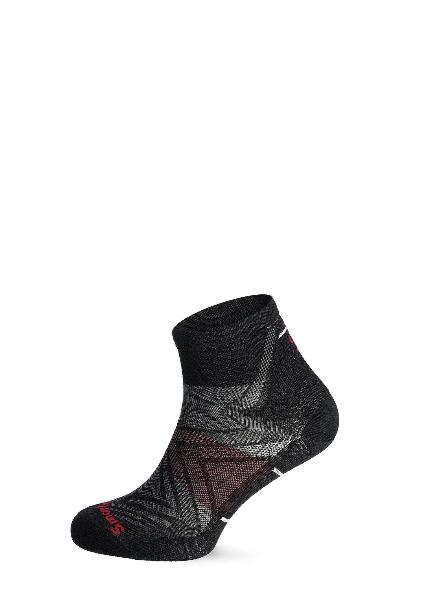Шкарпетки для бігу Smartwool Run Zero Cushion Ankle  - black