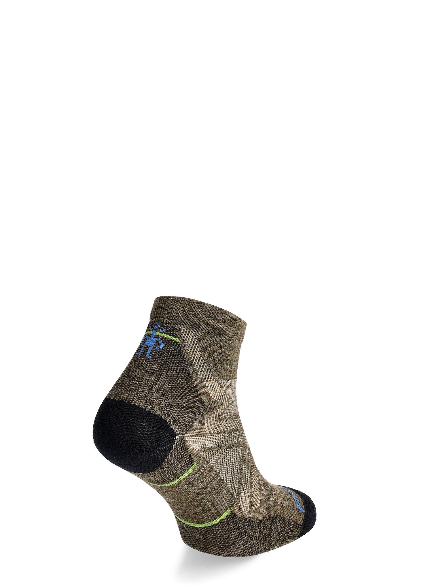 Шкарпетки для бігу Smartwool Run Zero Cushion Ankle  - military olive
