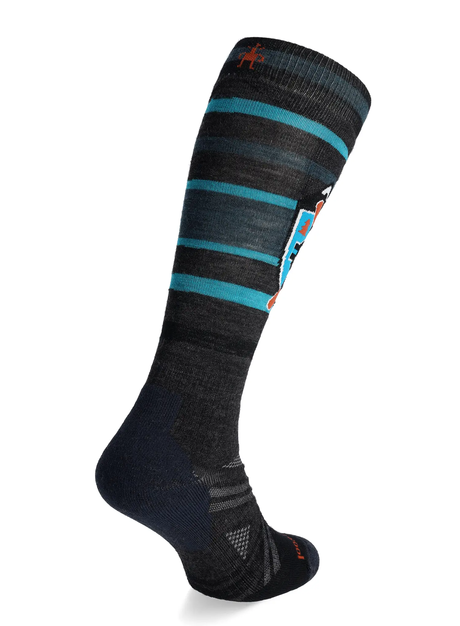 Шкарпетки лижні Smartwool Ski FC Alpine Edge Socks - charcoal