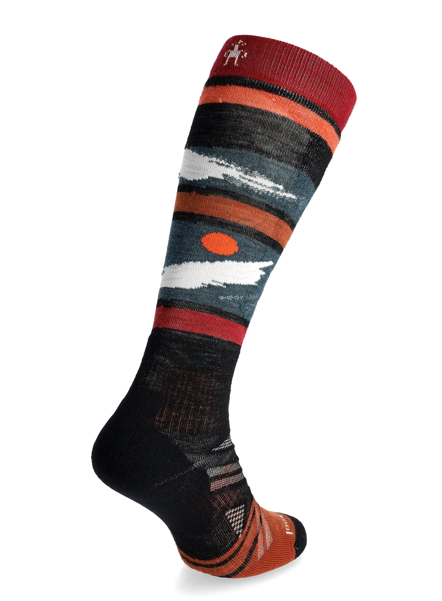 Шкарпетки лижні Smartwool Ski Full Cushion Midnight Ski Pattern OTC Socks - black