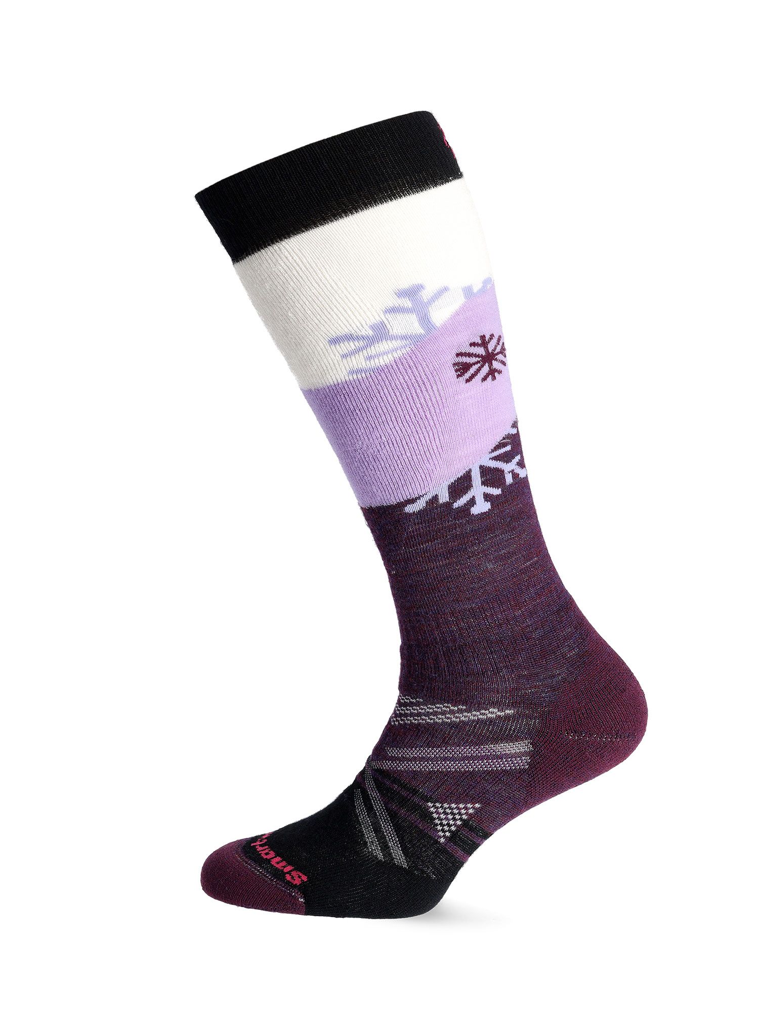Шкарпетки жіночі Smartwool Ski Full Cushion Snowpocalypse Pattern OTC  - purple iris