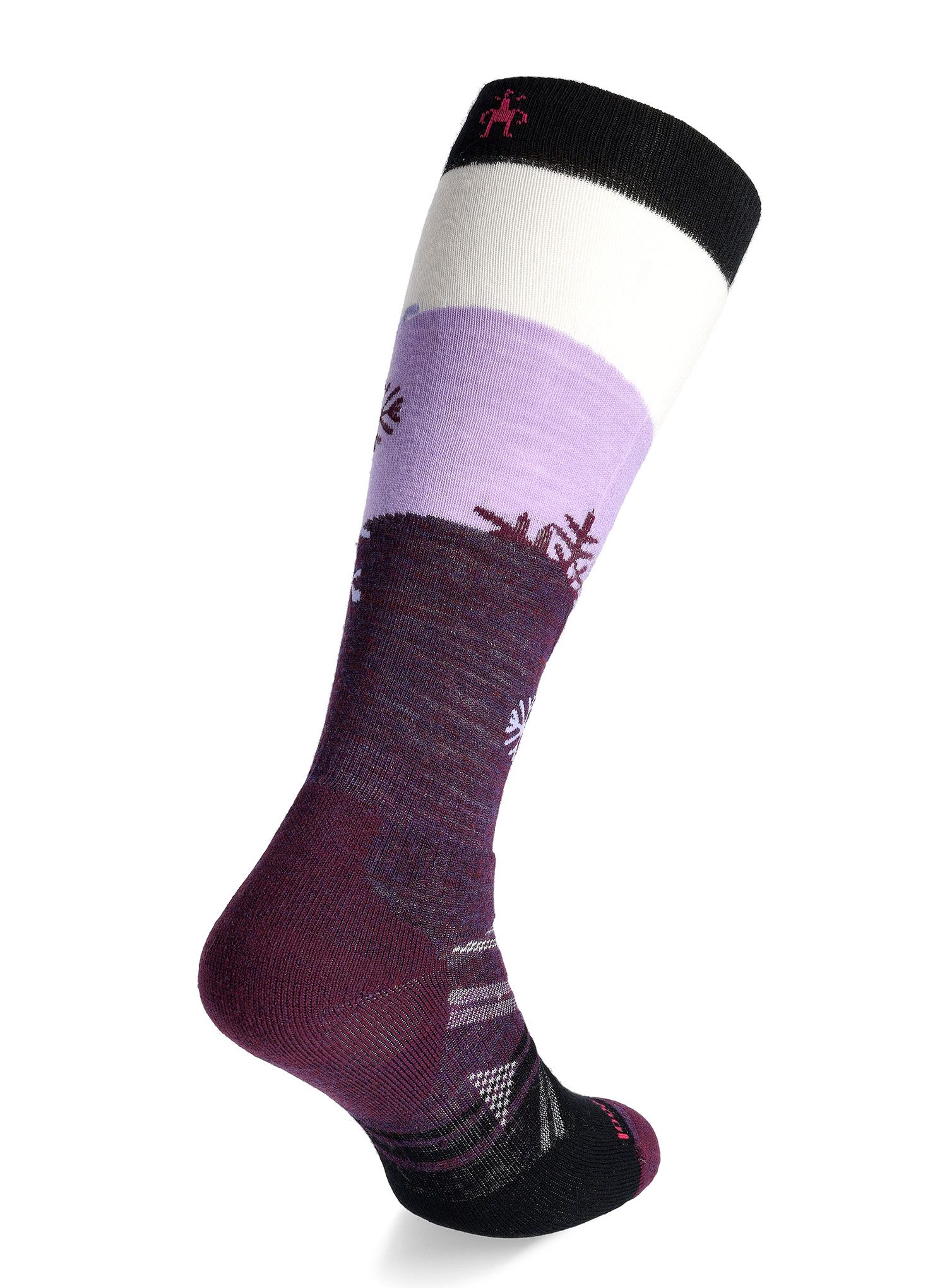 Шкарпетки жіночі Smartwool Ski Full Cushion Snowpocalypse Pattern OTC  - purple iris