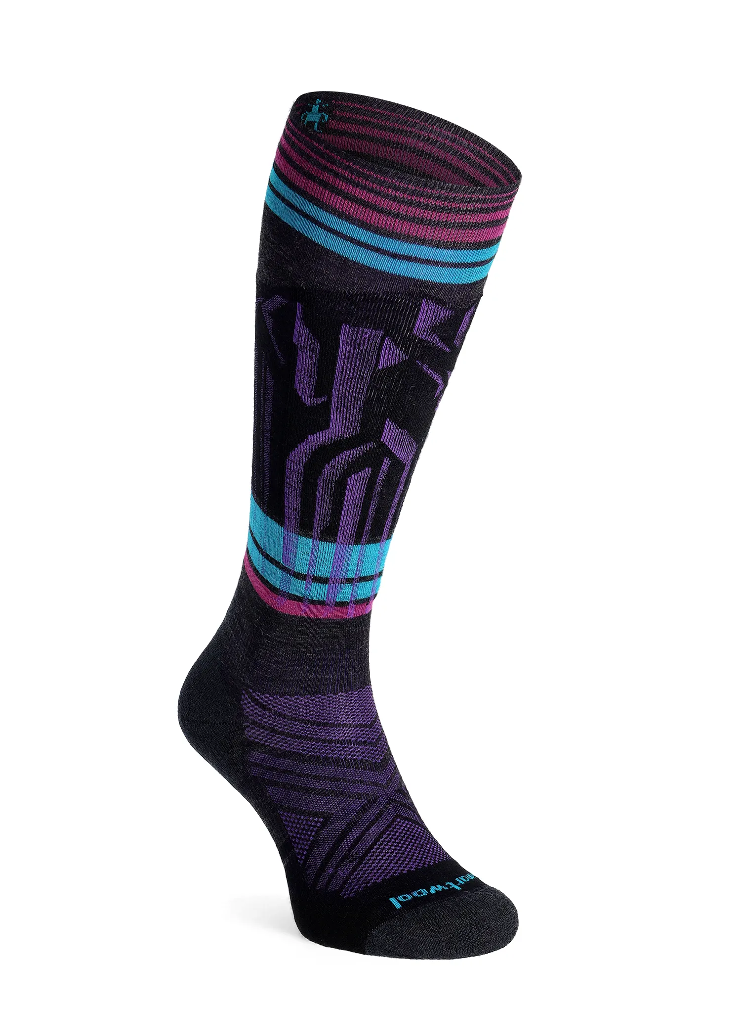 Шкарпетки лижні Smartwool Ski Targeted Cushion Summit Shot OTC Socks - charcoal