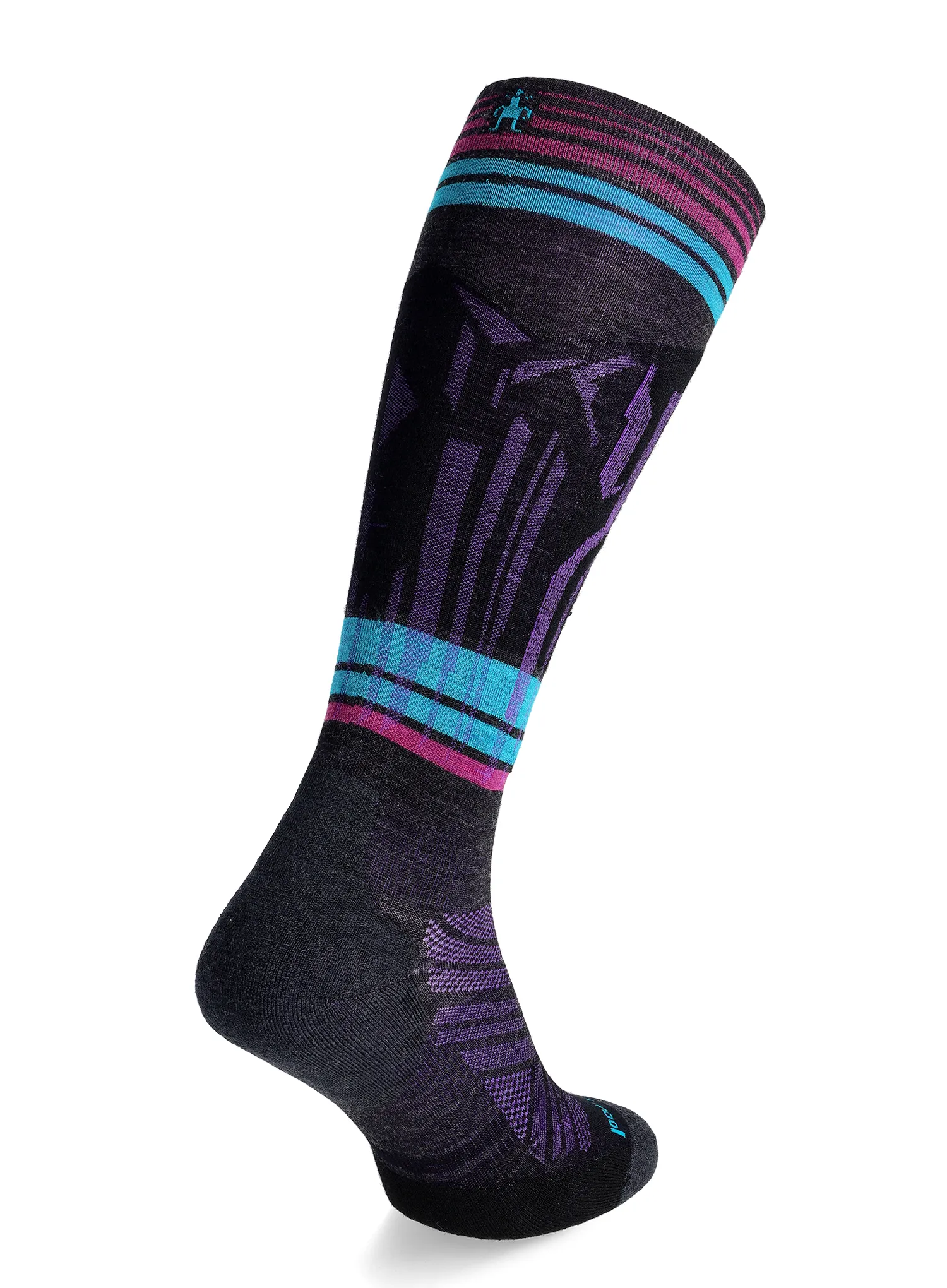 Шкарпетки лижні Smartwool Ski Targeted Cushion Summit Shot OTC Socks - charcoal