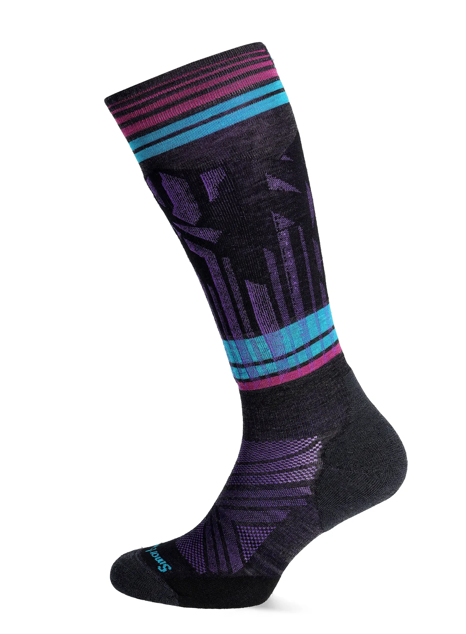Шкарпетки лижні Smartwool Ski Targeted Cushion Summit Shot OTC Socks - charcoal