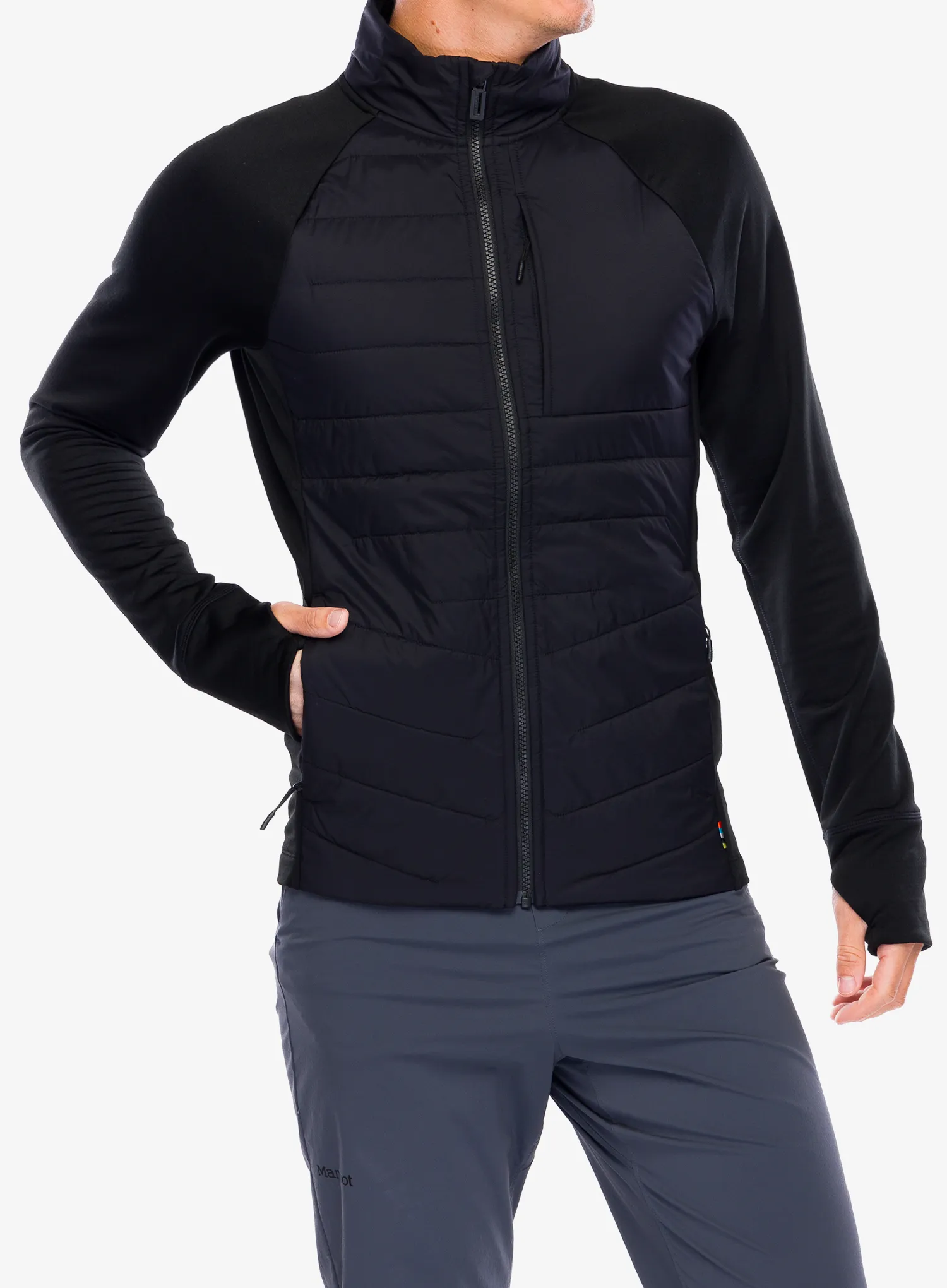 Куртка гібридна Smartwool Smartloft Jacket - black