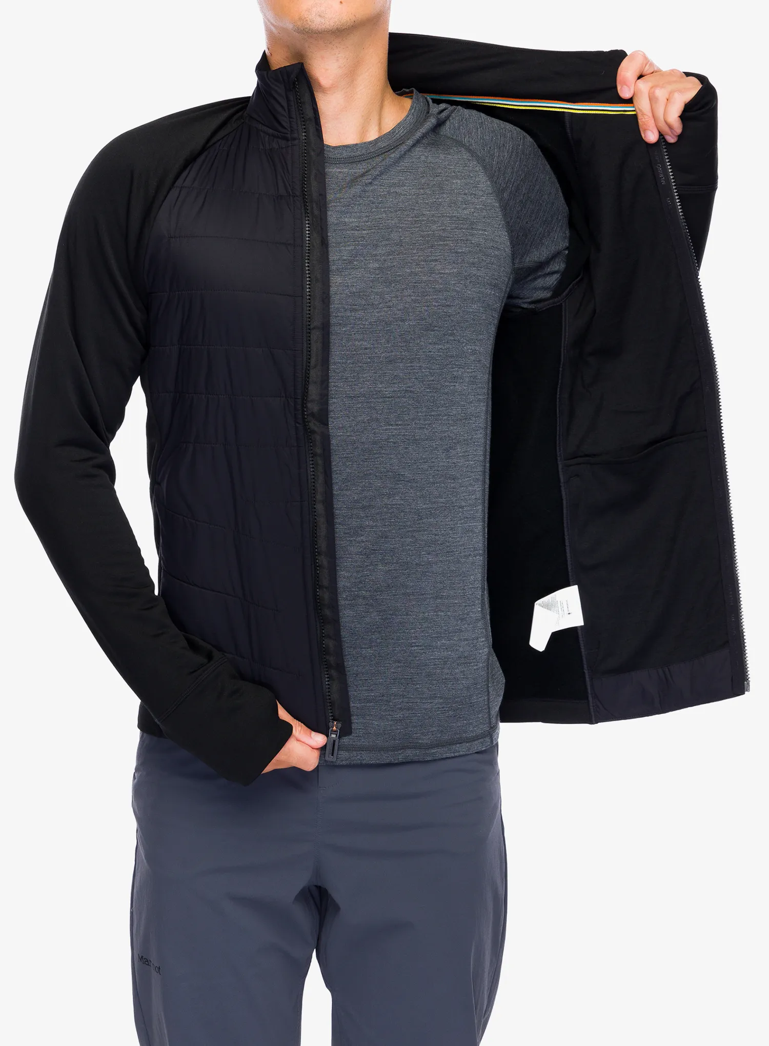 Куртка гібридна Smartwool Smartloft Jacket - black
