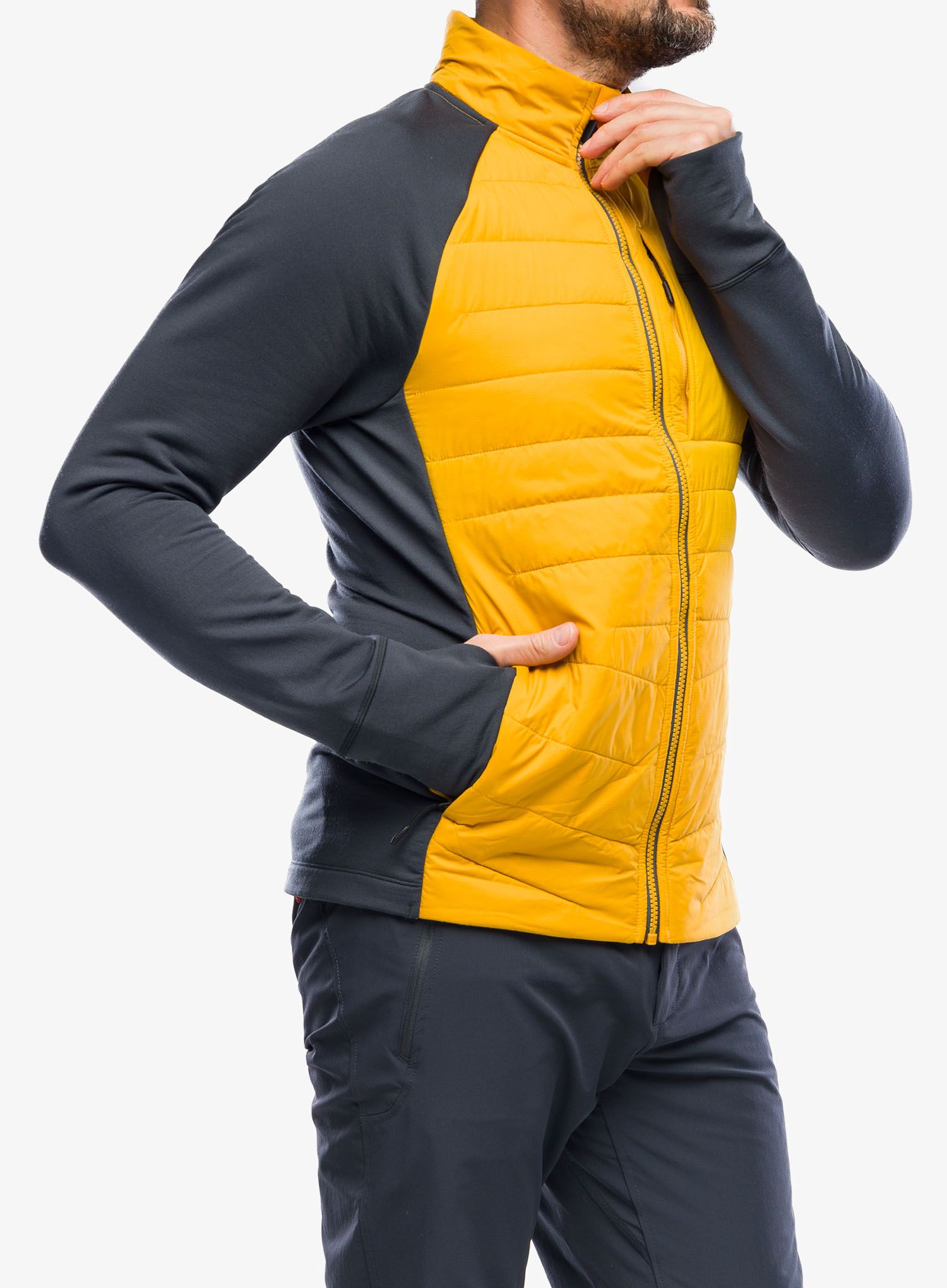 Куртка гібридна Smartwool Smartloft Jacket - honey gold