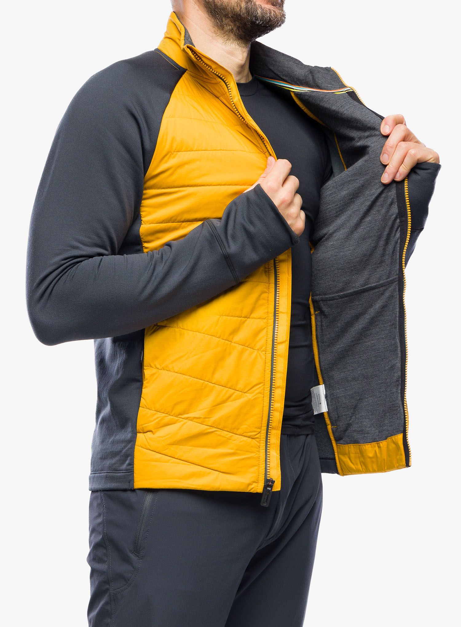 Куртка гібридна Smartwool Smartloft Jacket - honey gold