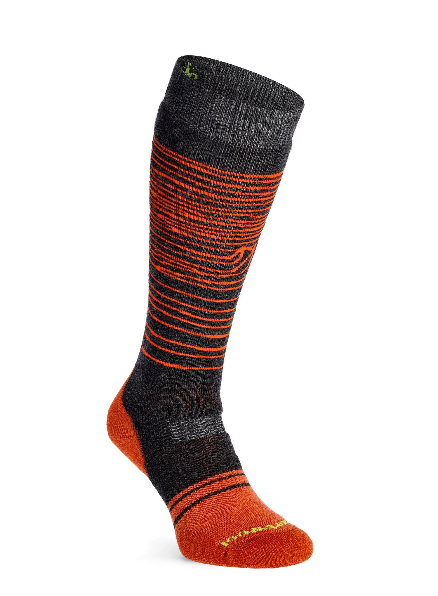 Шкарпетки Smartwool Snowboard FC Iguchi Pattern OTC Socks - charcoal