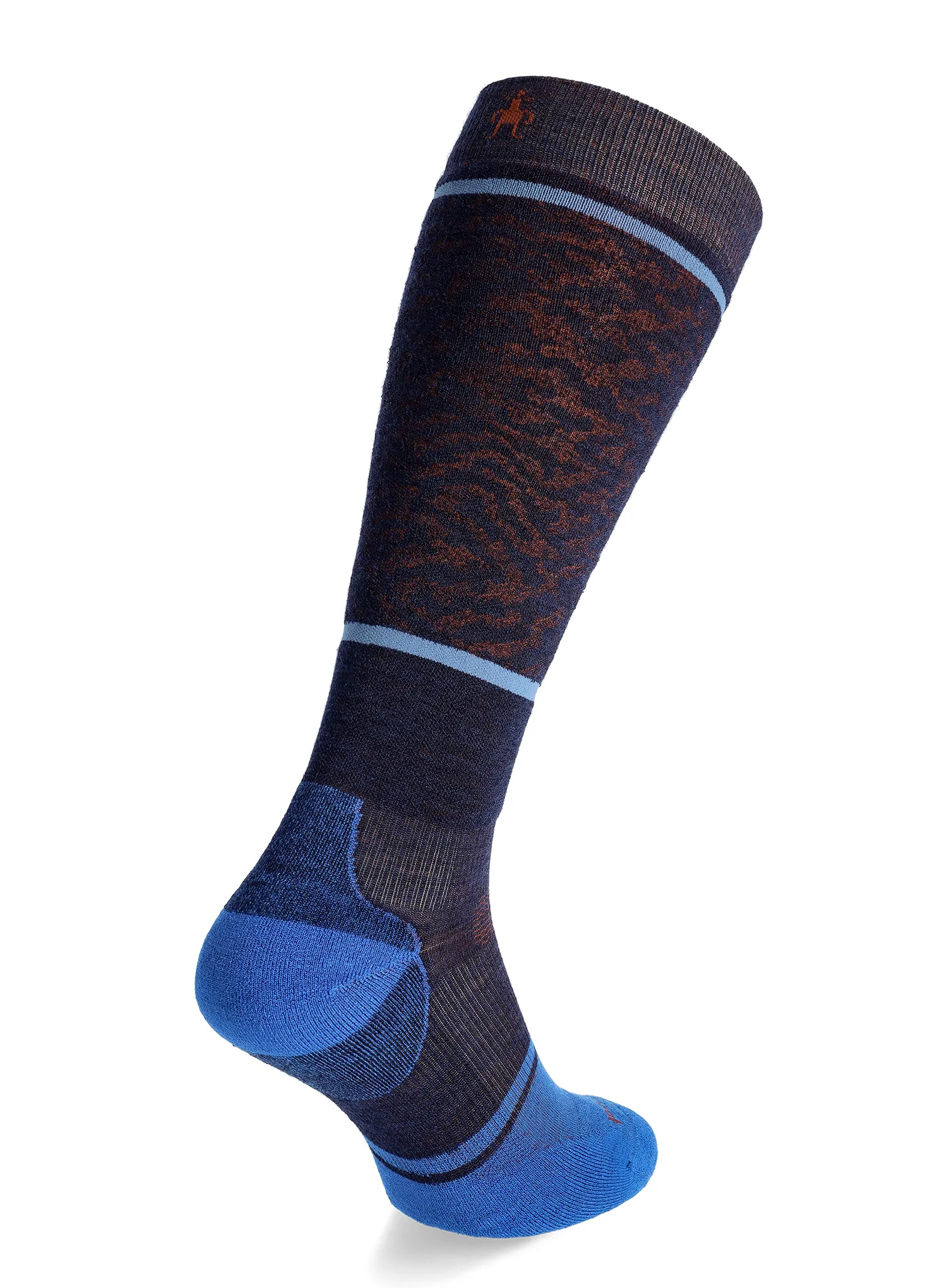Шкарпетки Smartwool Snowboard Targeted Cushion Retro Line OTC Socks - deep navy