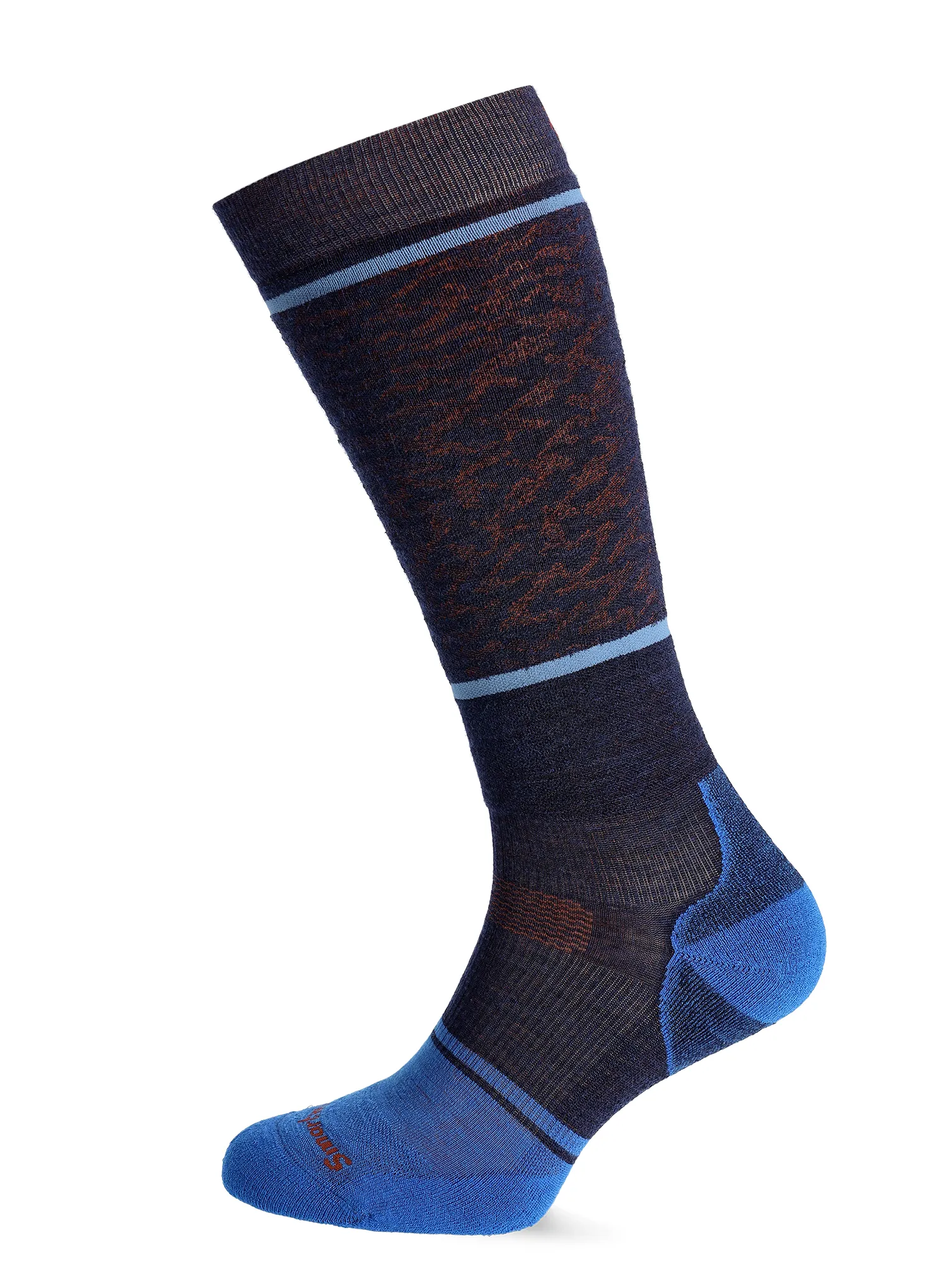 Шкарпетки Smartwool Snowboard Targeted Cushion Retro Line OTC Socks - deep navy