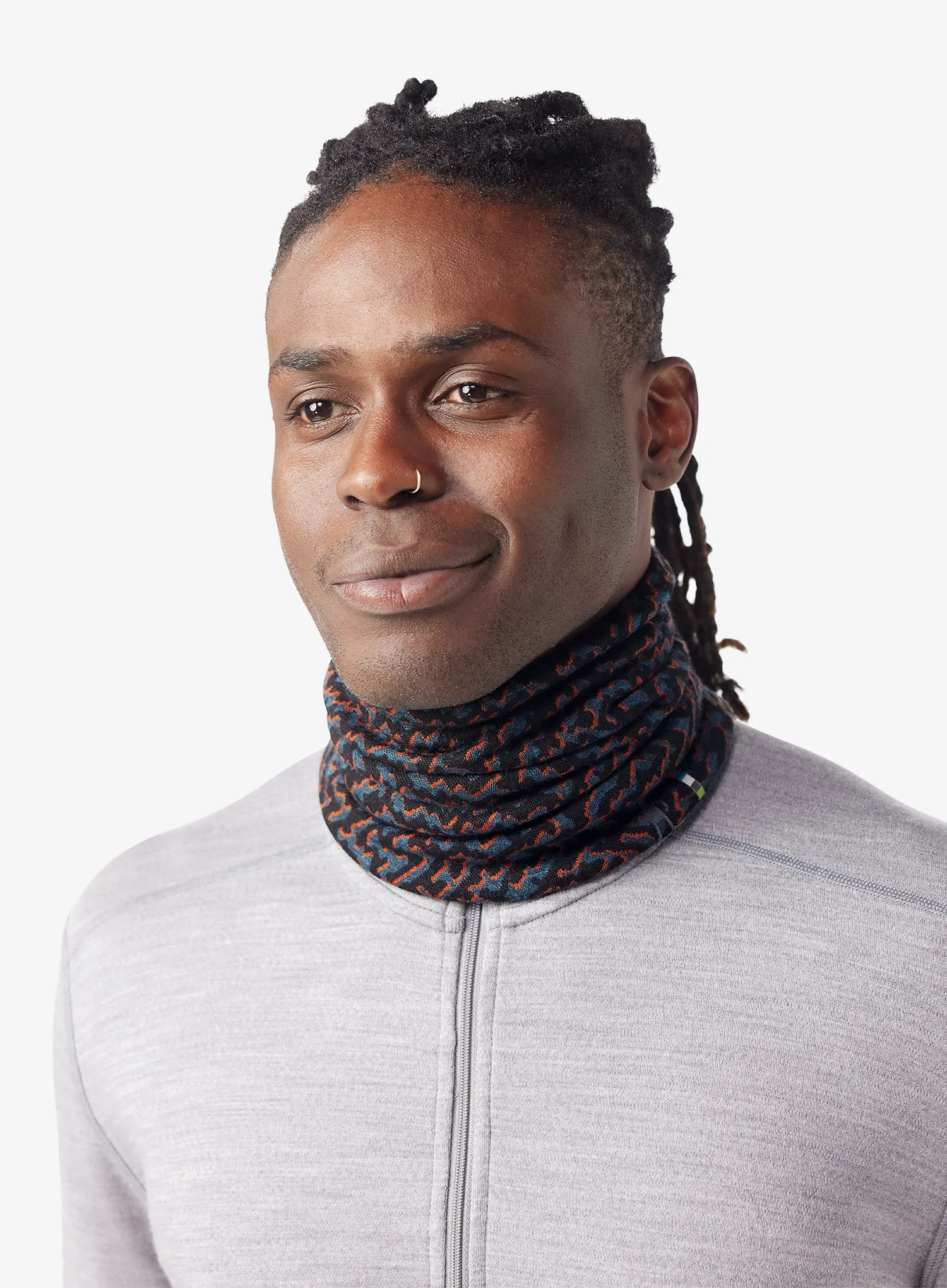 Пов'язка Smartwool Thermal Merino Reversible Neck Gaiter - black retro line