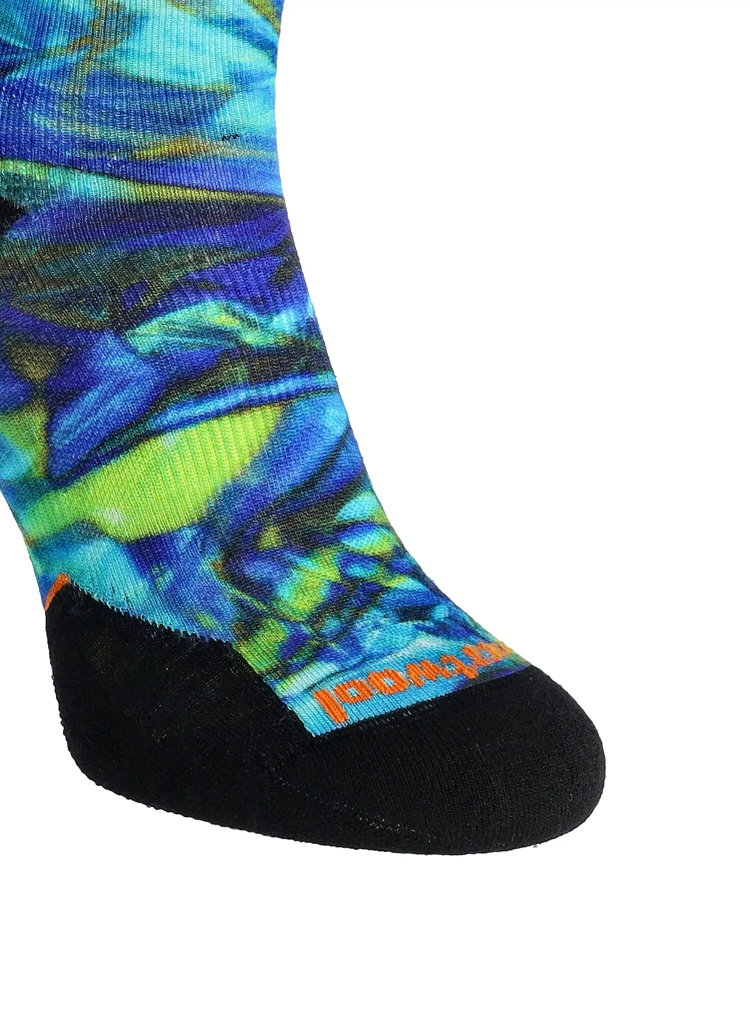 Шкарпетки для бігу Smartwool Trail Run Targeted Cushion Reflections Print Crew Socks - capri