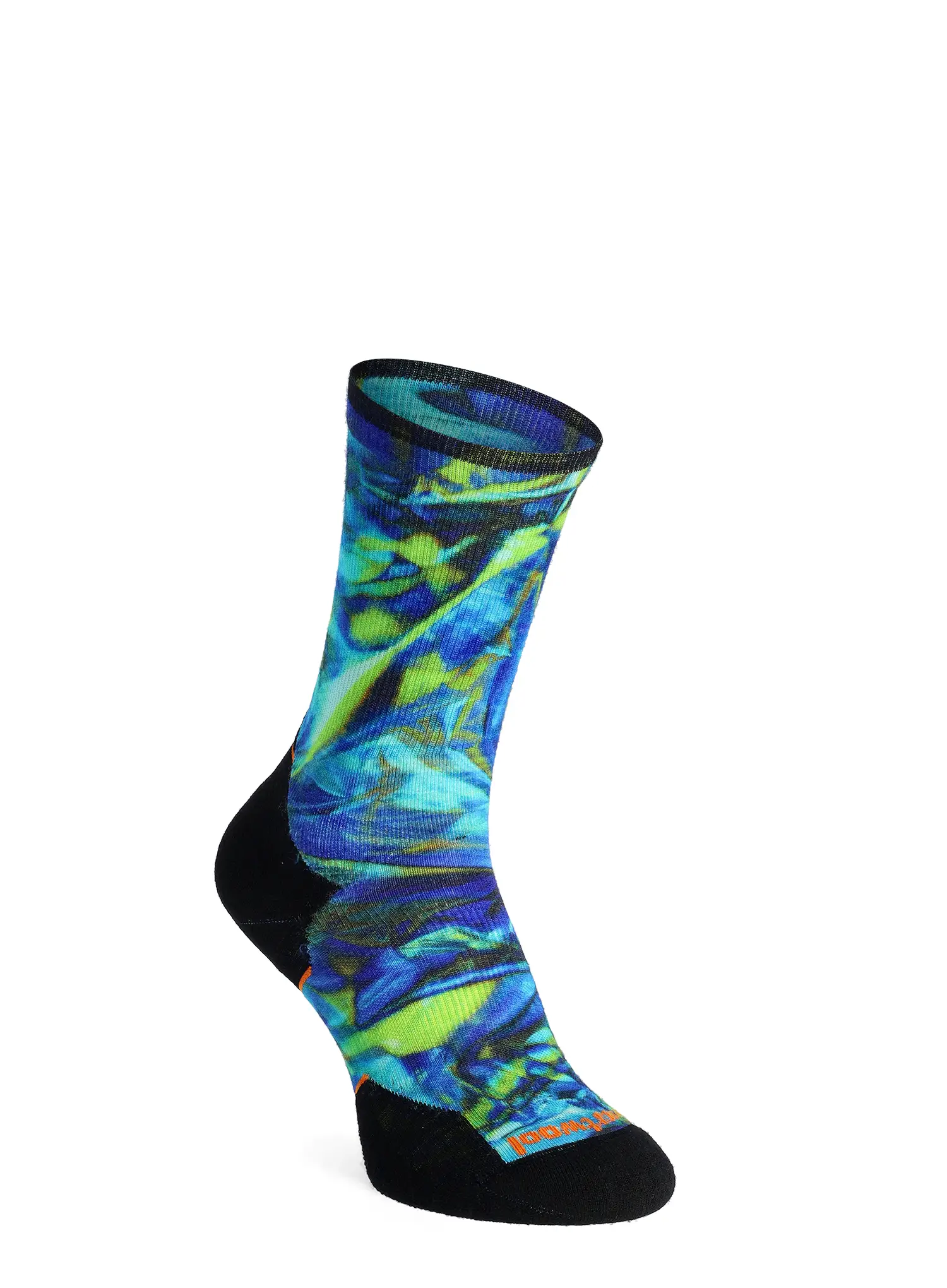 Шкарпетки для бігу Smartwool Trail Run Targeted Cushion Reflections Print Crew Socks - capri