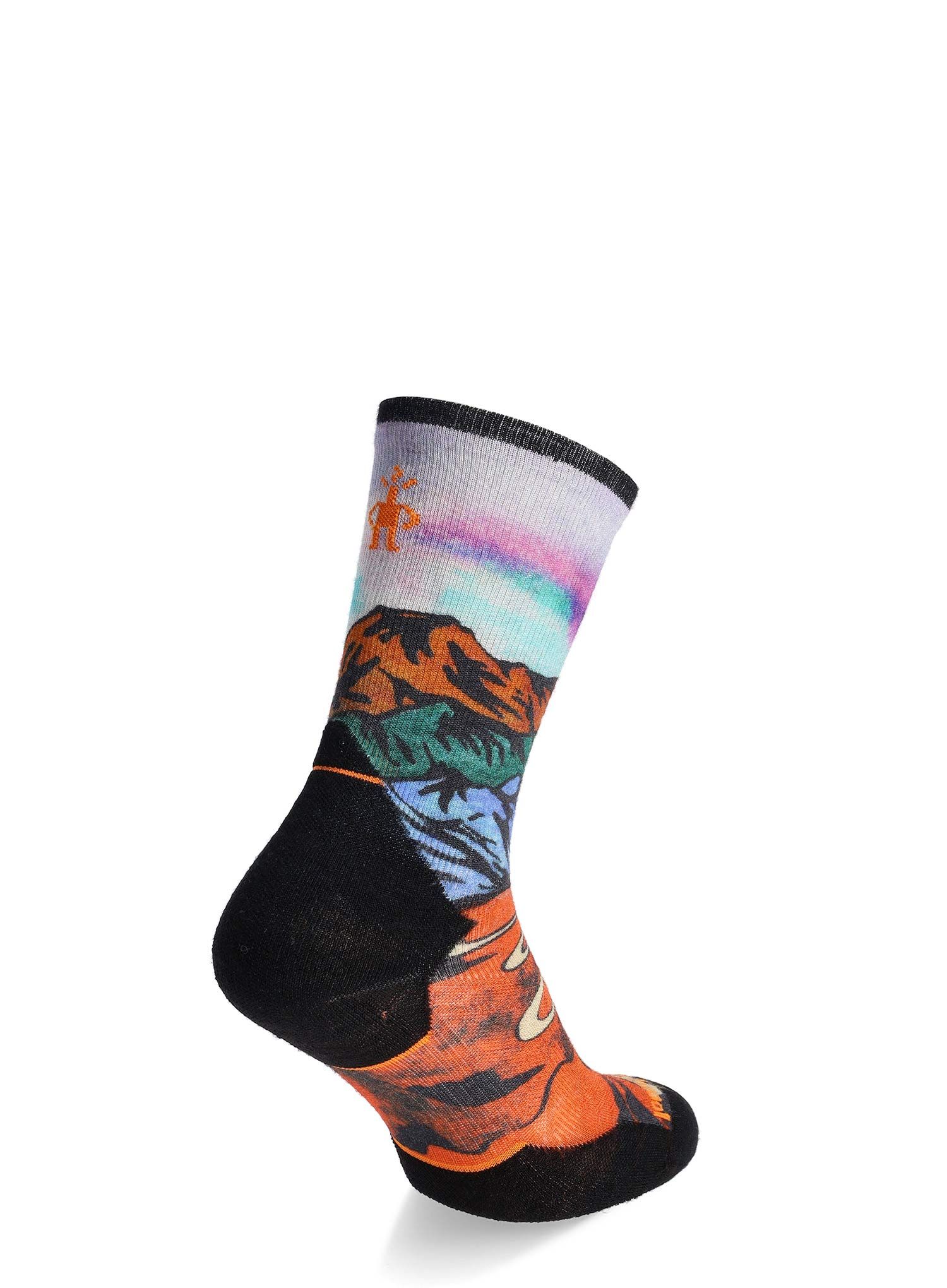 Шкарпетки з мериноса Smartwool Trail Run Targeted Cushion Singletrack Crew Socks - orange rust