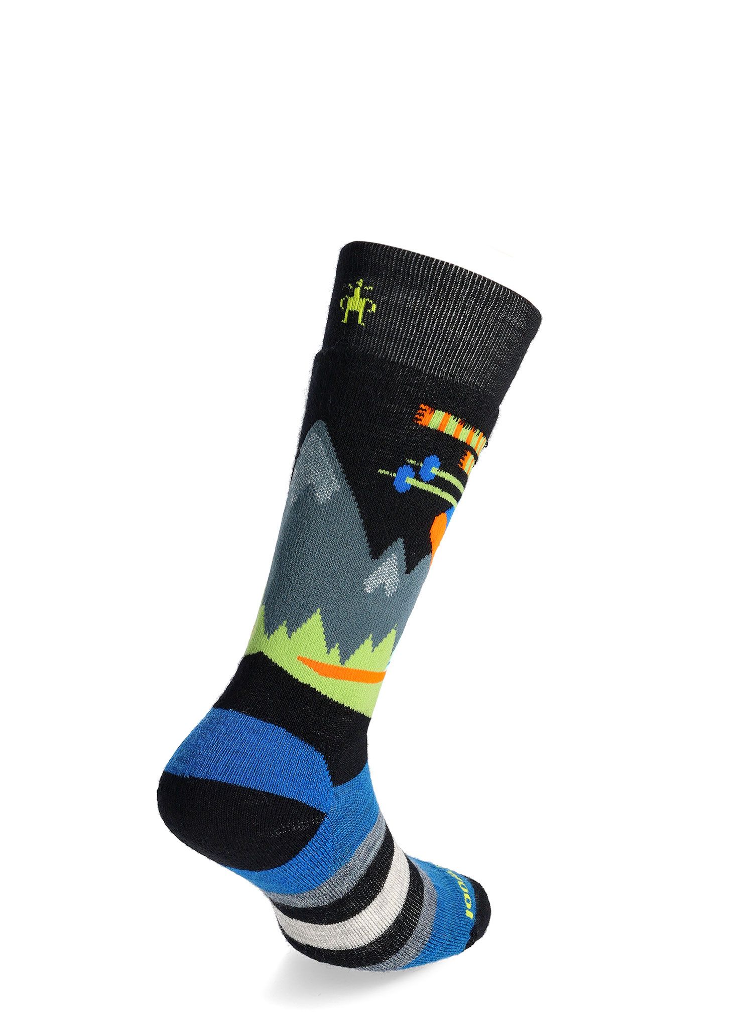 Шкарпетки дитячі Smartwool Wintersport Full Cushion Mountain Moose Pattern OTC  - black