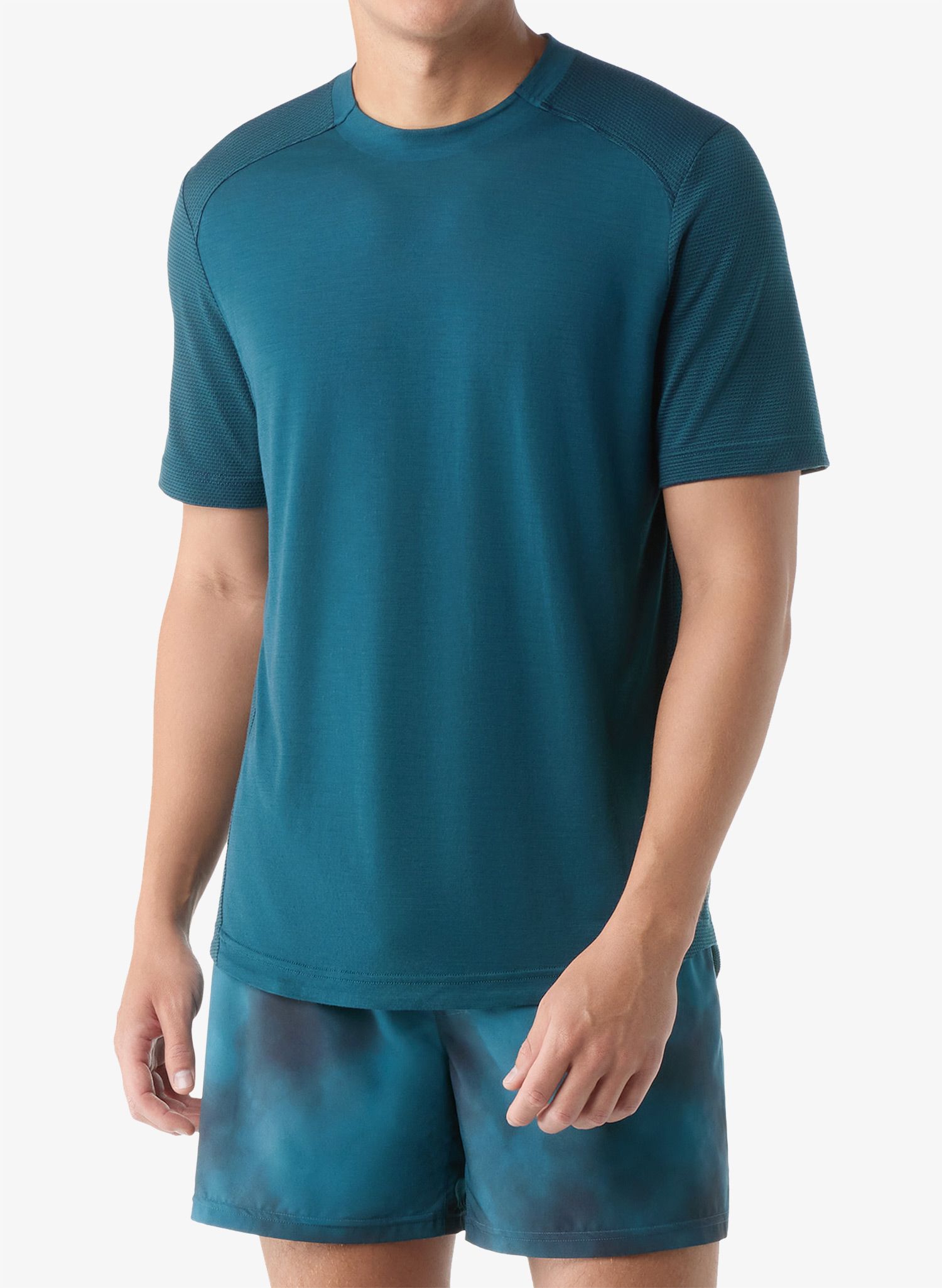 Футболка для тренувань Smartwool  Active Mesh Short Sleeve Tee - twilight blue