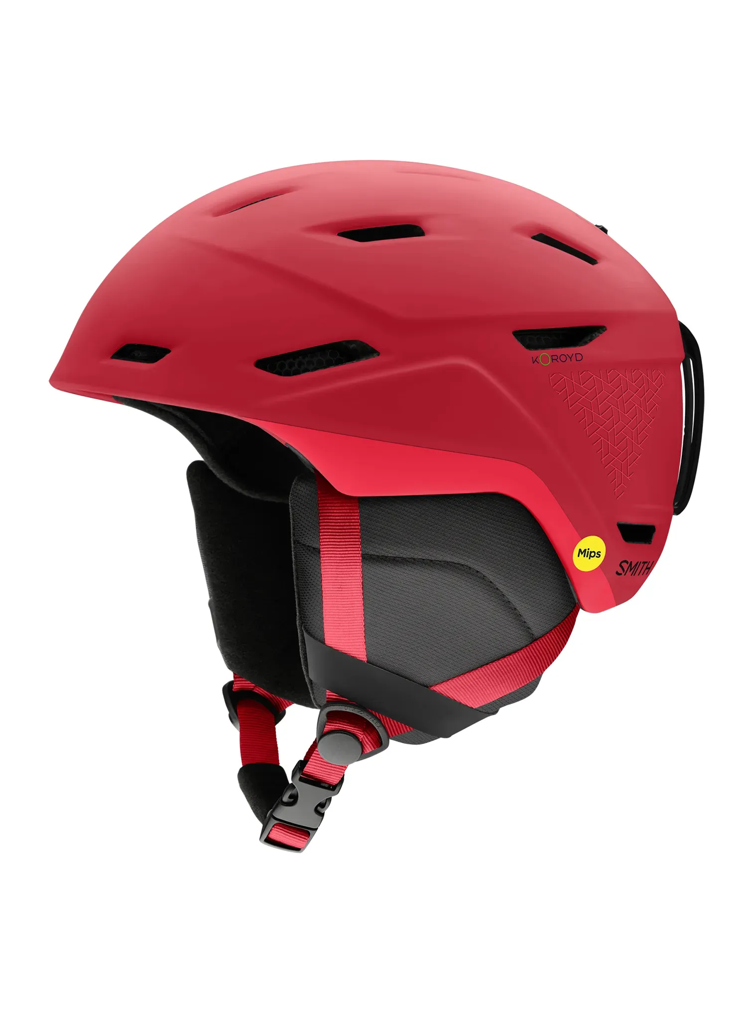 Шолом лижний Smith Mission Mips - matte crimson geo