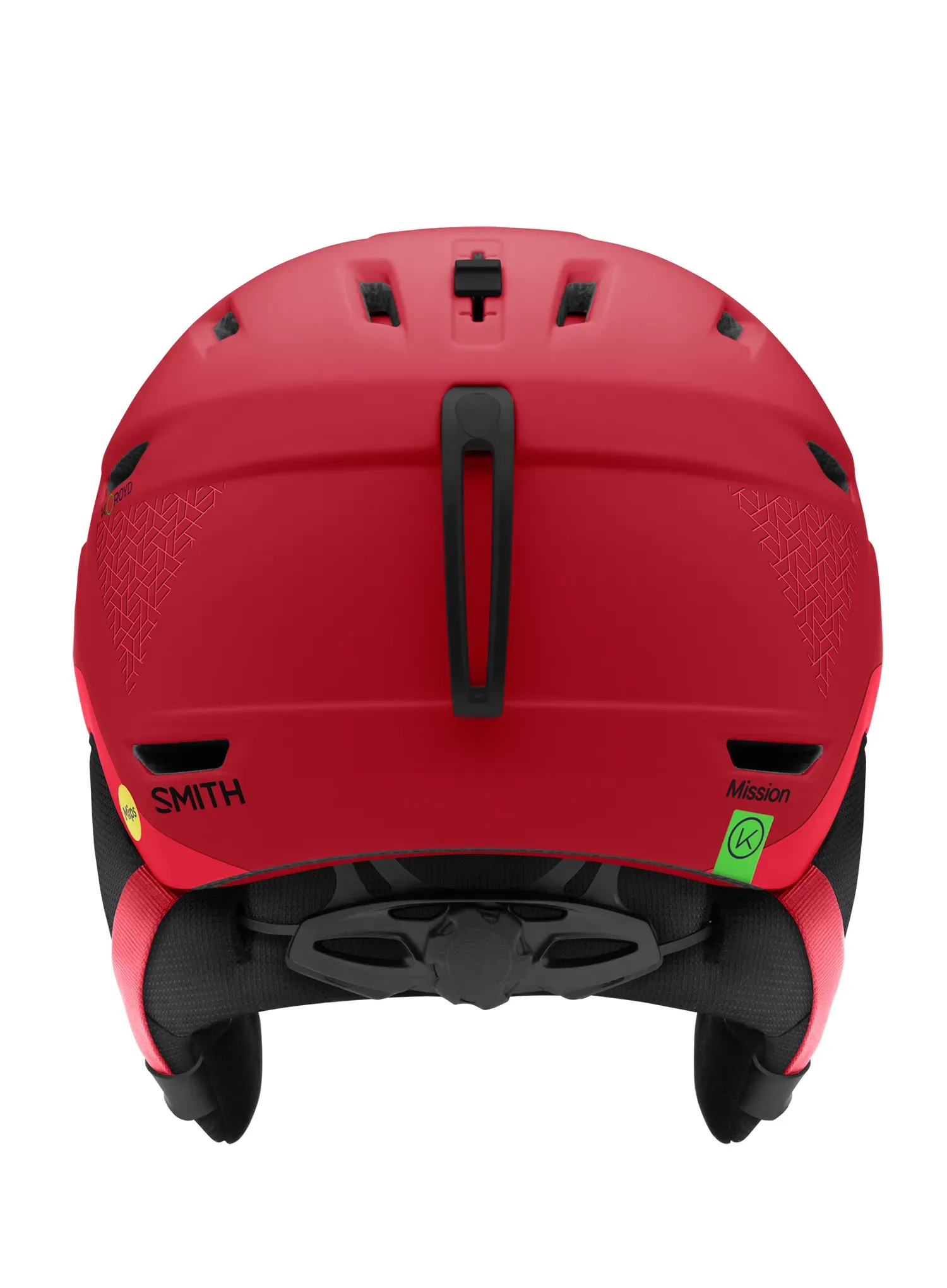 Шолом лижний Smith Mission Mips - matte crimson geo