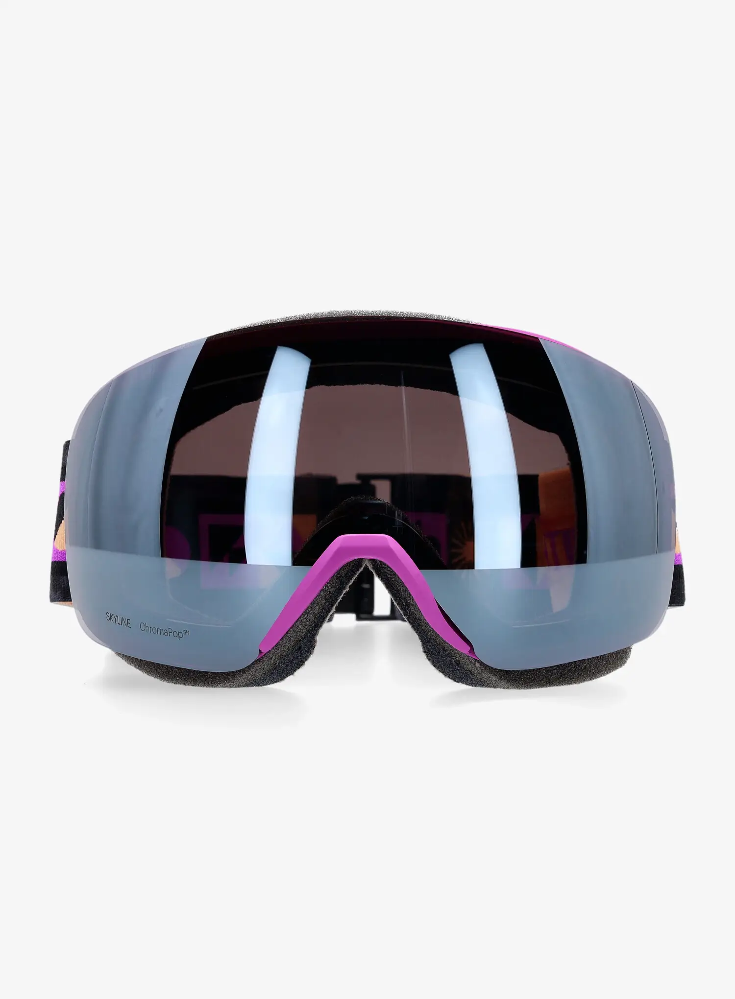 Окуляри лижні Smith Skyline - vivid violet/sun platinum