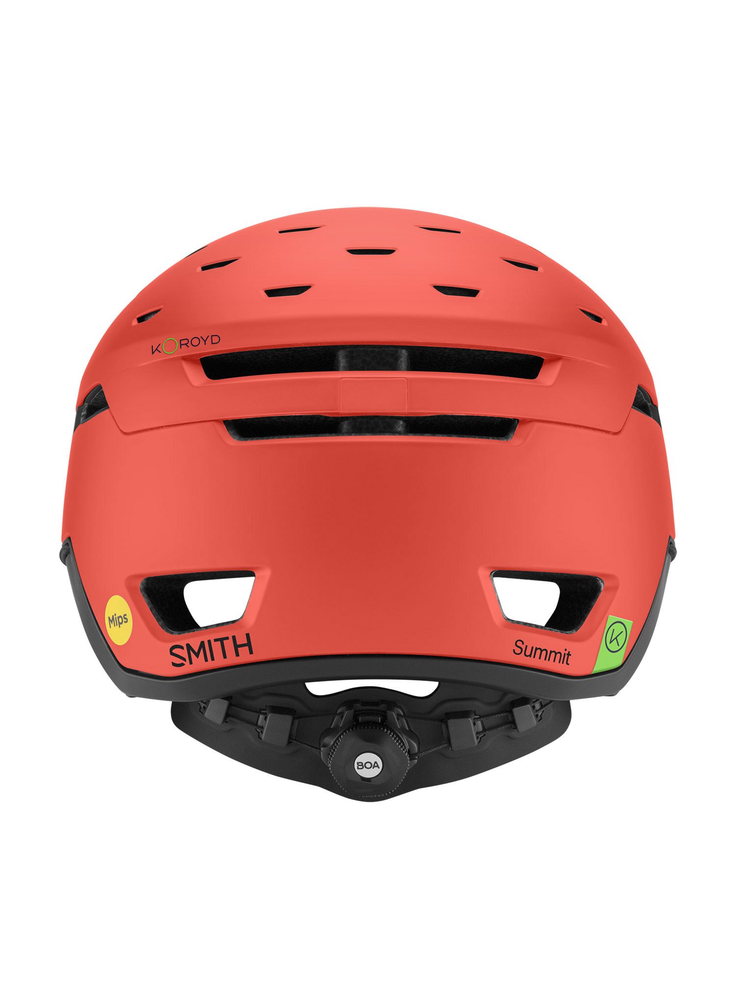 Шолом скітуринговий Smith Summit Mips - matte poppy/black