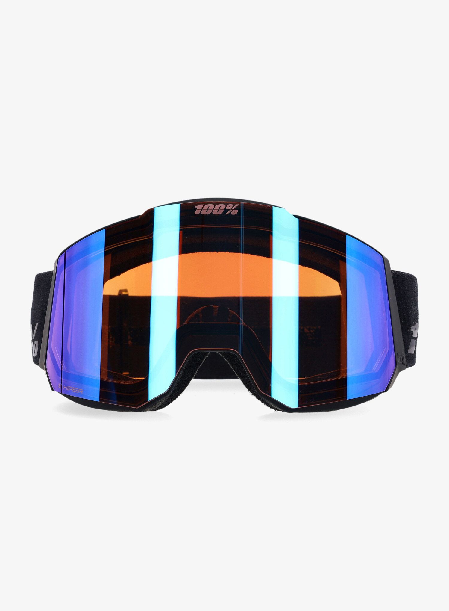Окуляри лижні 100% Snowcraft Hiper - black/mirror green