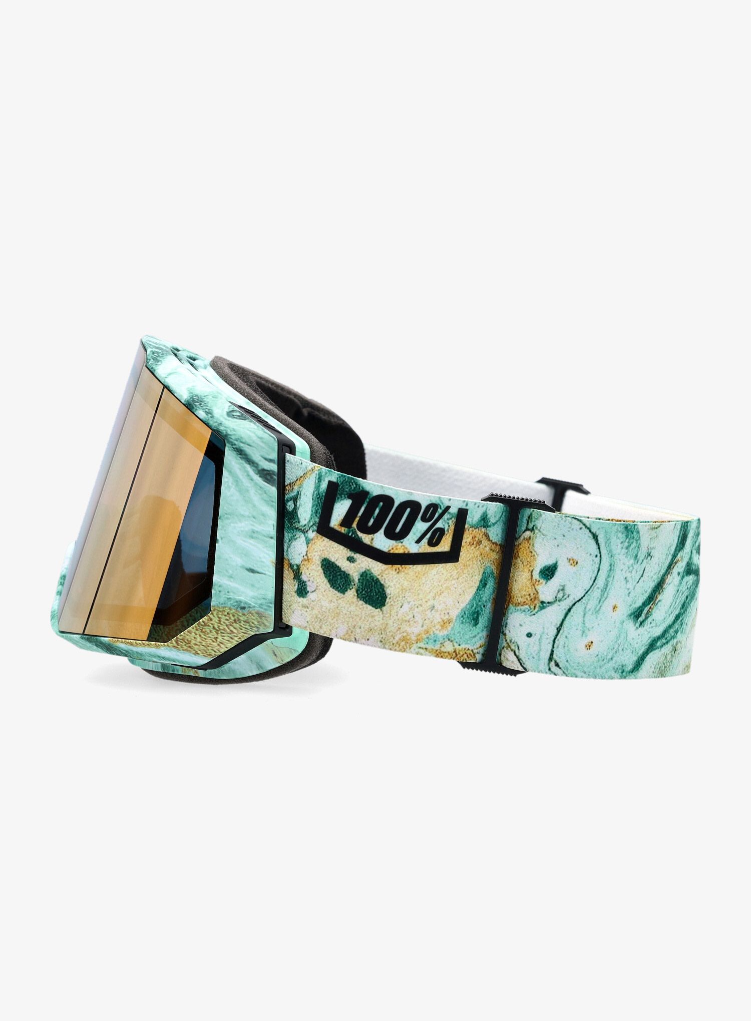 Окуляри лижні 100% Snowcraft XL Hiper - fossil express/mirror copper