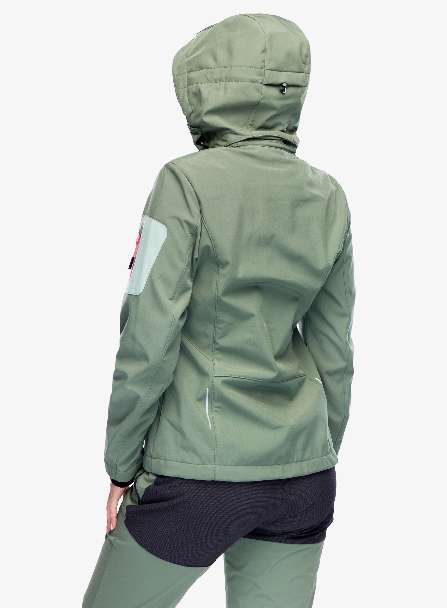 Softshell жіночий CMP Wilma Jacket Zip Hood - salvia