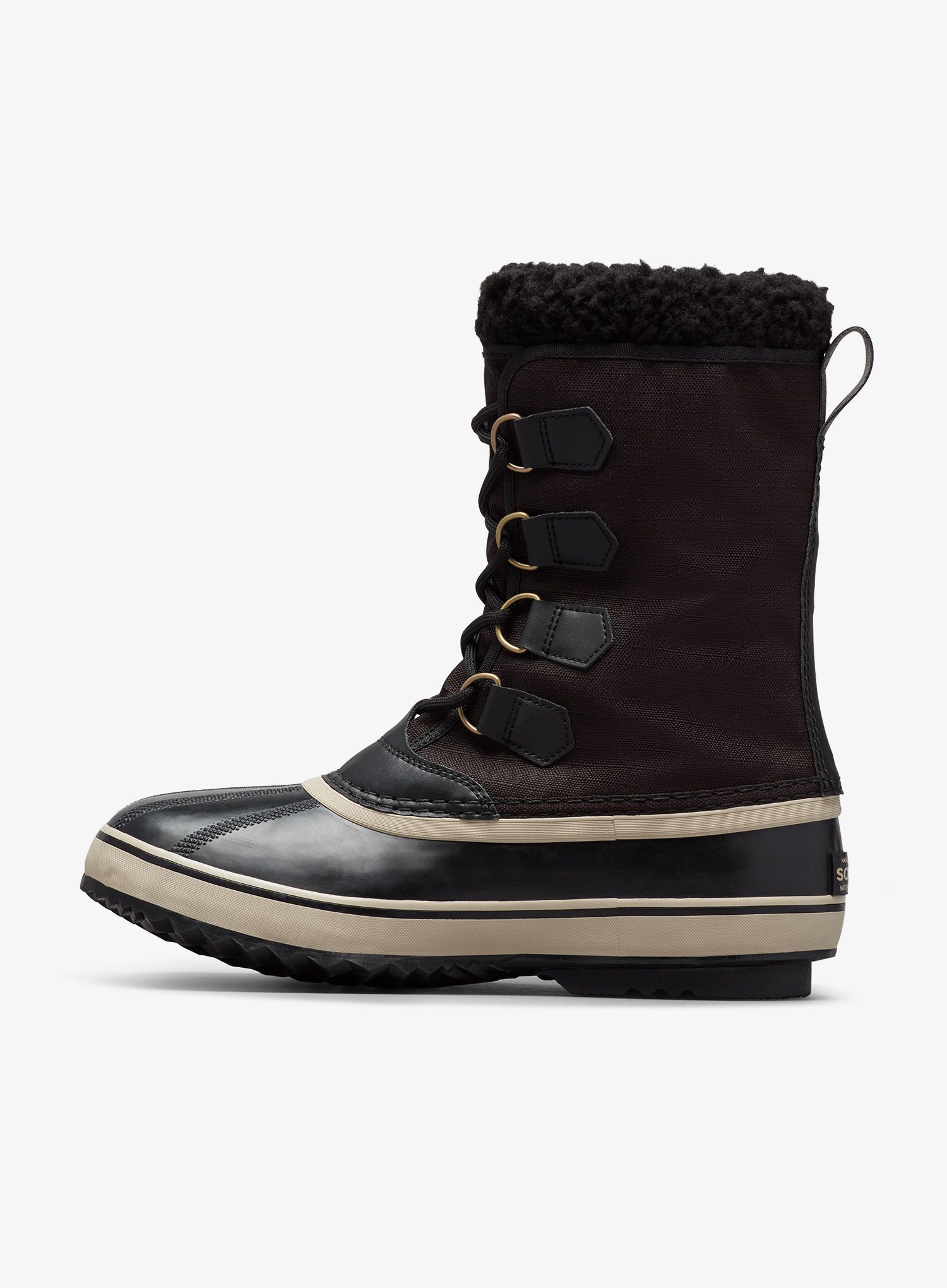 Черевики зимові Sorel 1964 Pac Nylon WP - black/ancient fossil