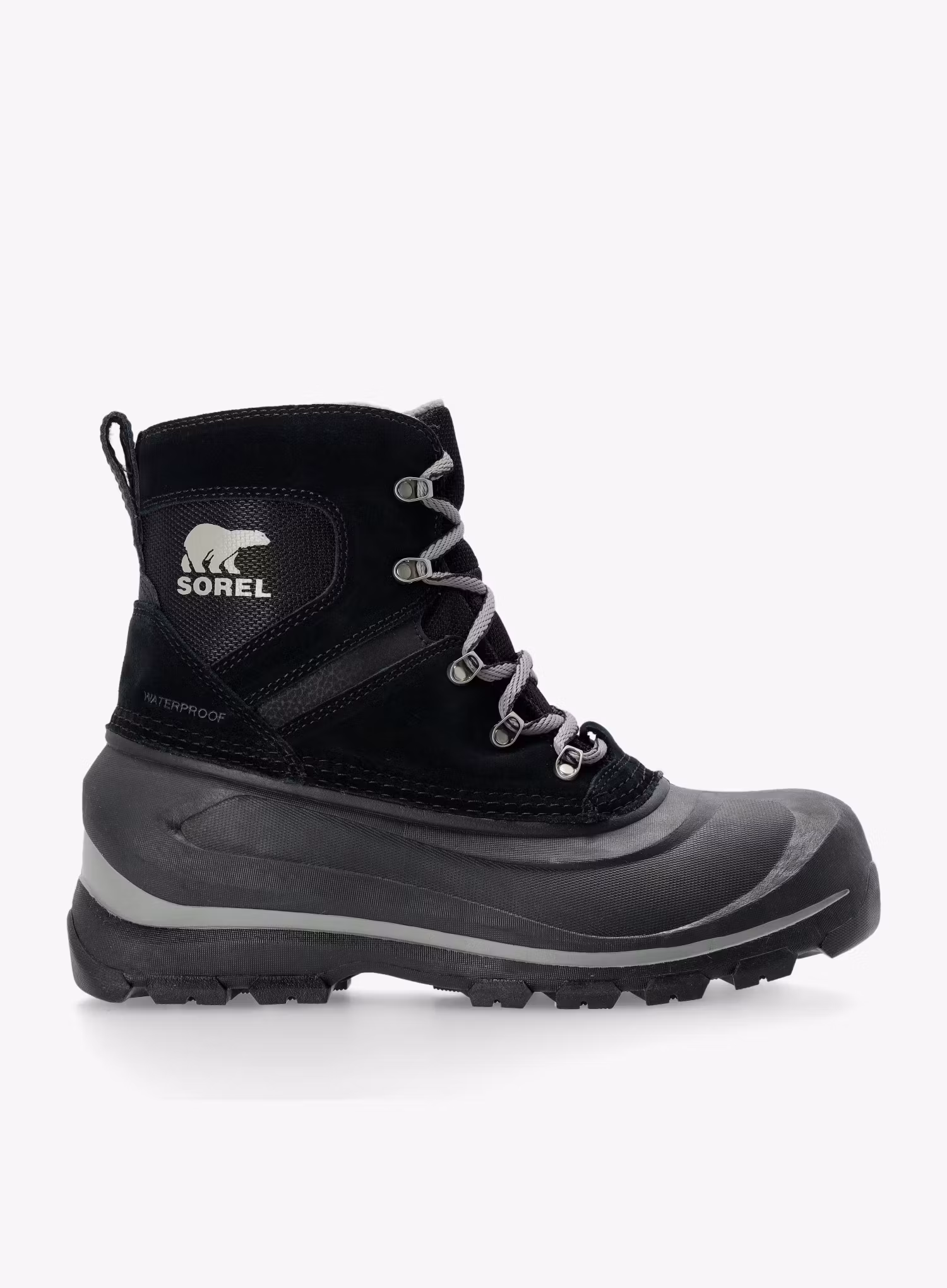 Черевики зимові Sorel Buxton Lace Boot WP - black/quarry