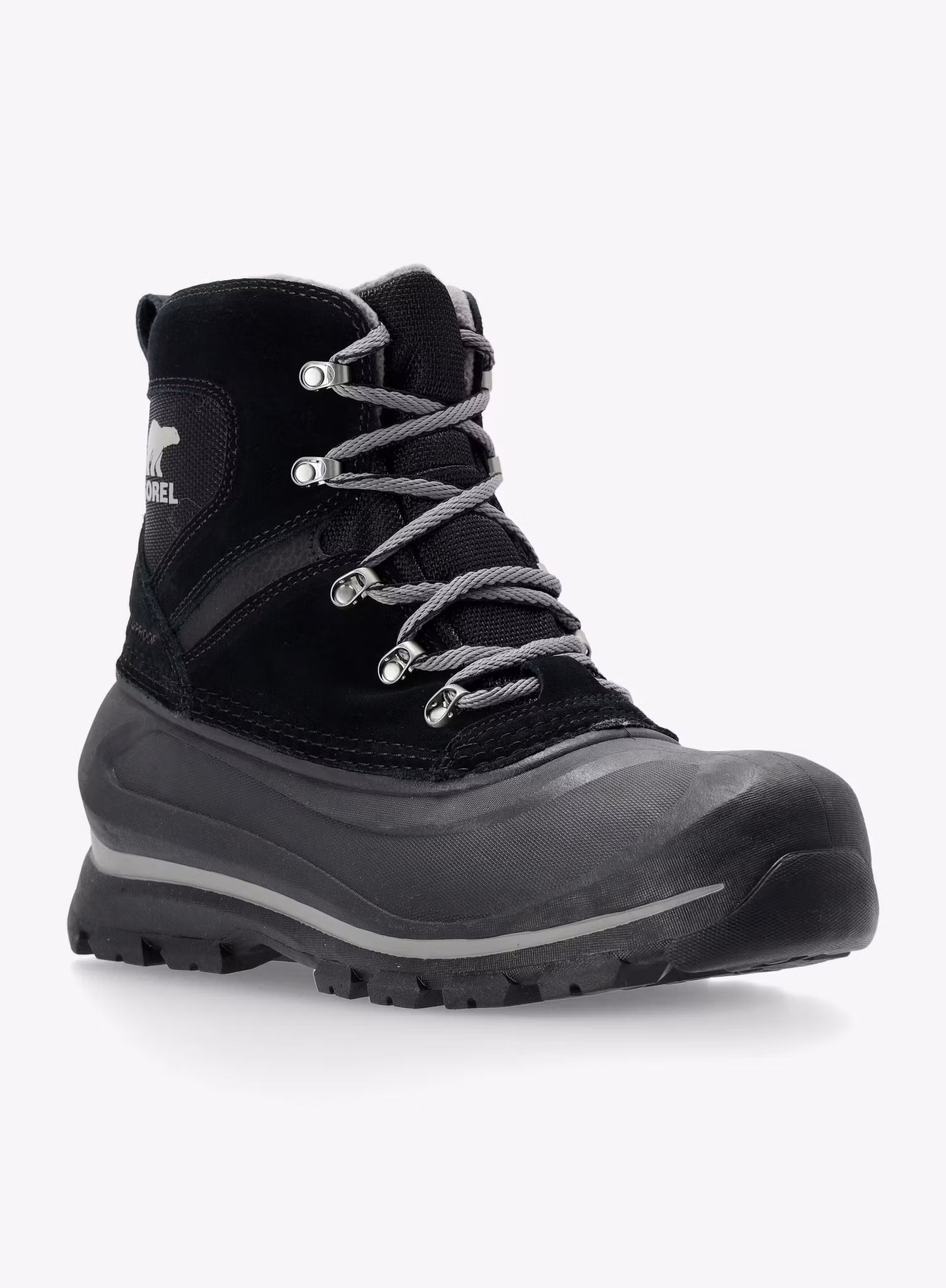 Черевики зимові Sorel Buxton Lace Boot WP - black/quarry