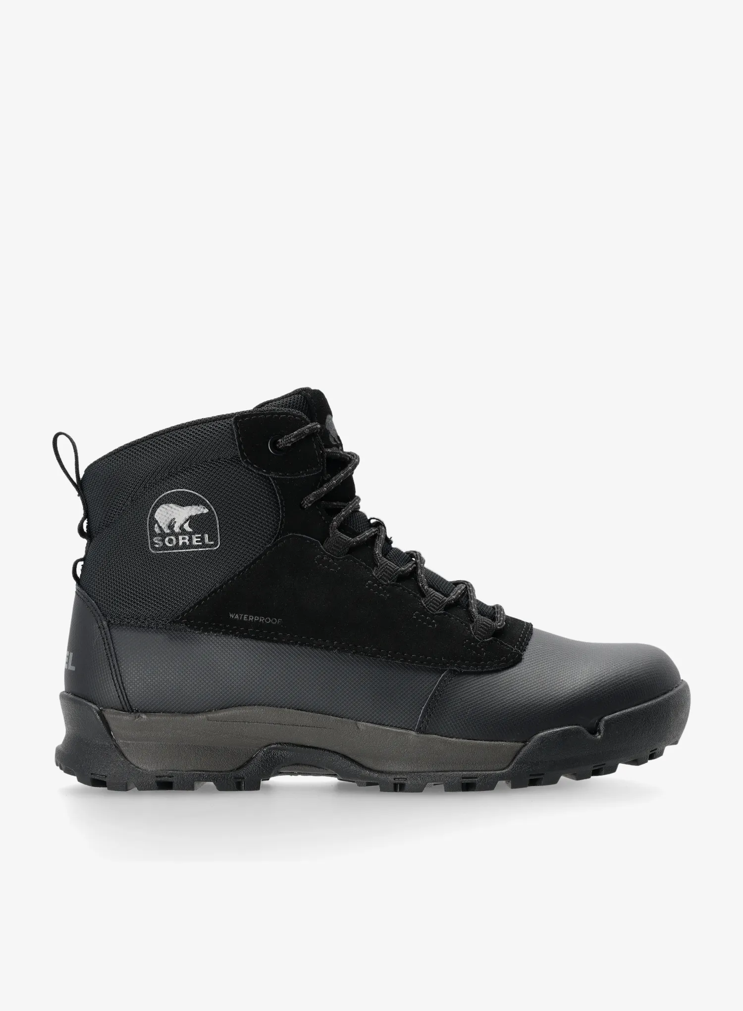 Черевики зимові Sorel Buxton Lite Lace Plus WP - black/black