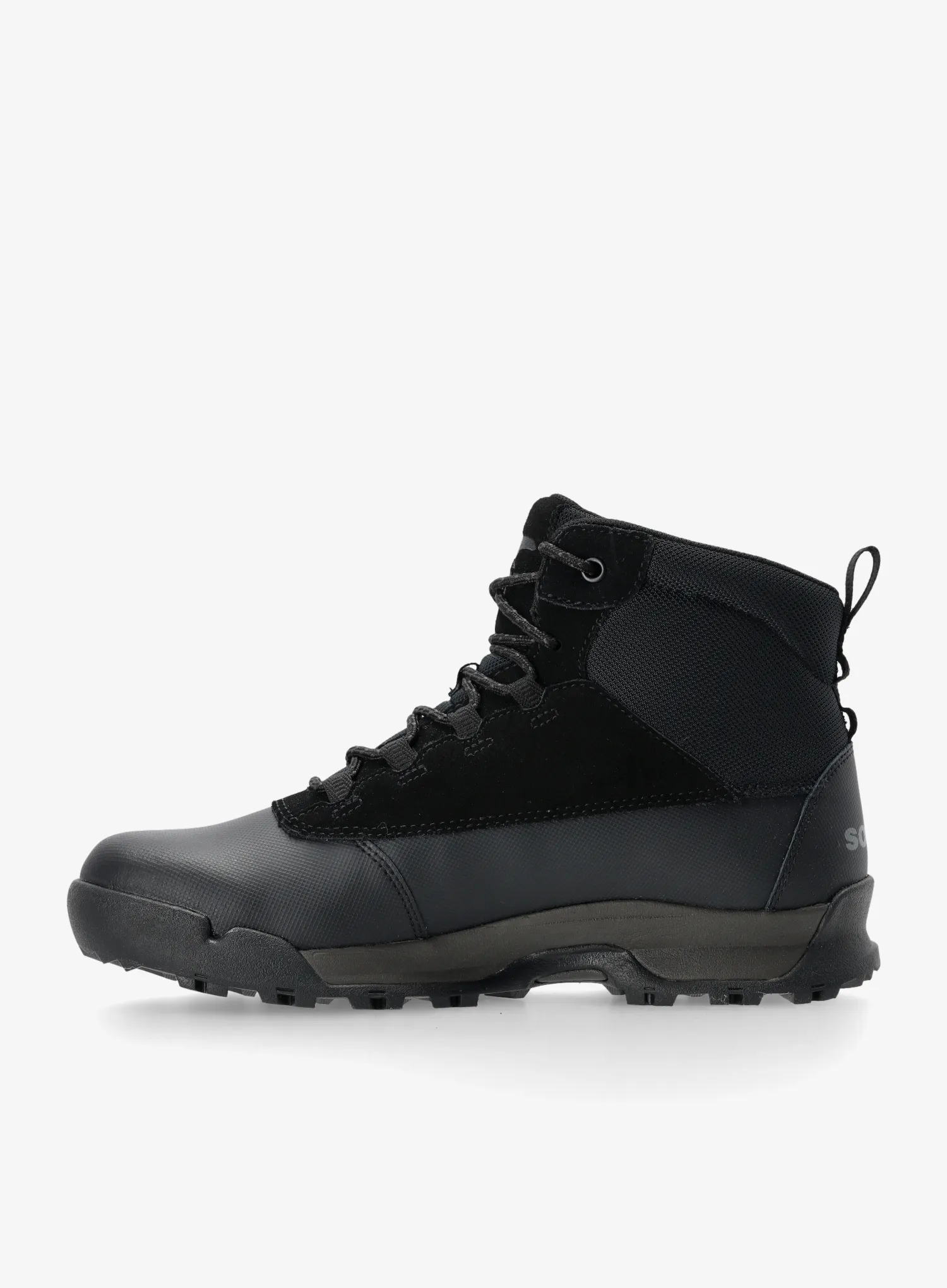 Черевики зимові Sorel Buxton Lite Lace Plus WP - black/black