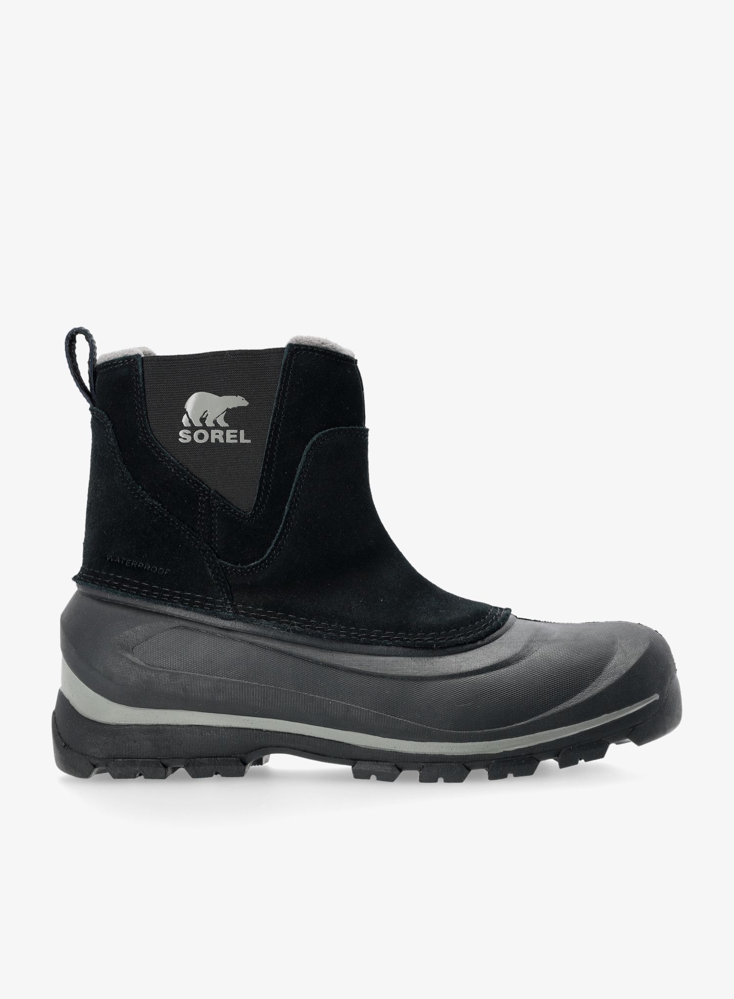 Черевики зимові чоловічі Sorel Buxton Pull On - black/quarry